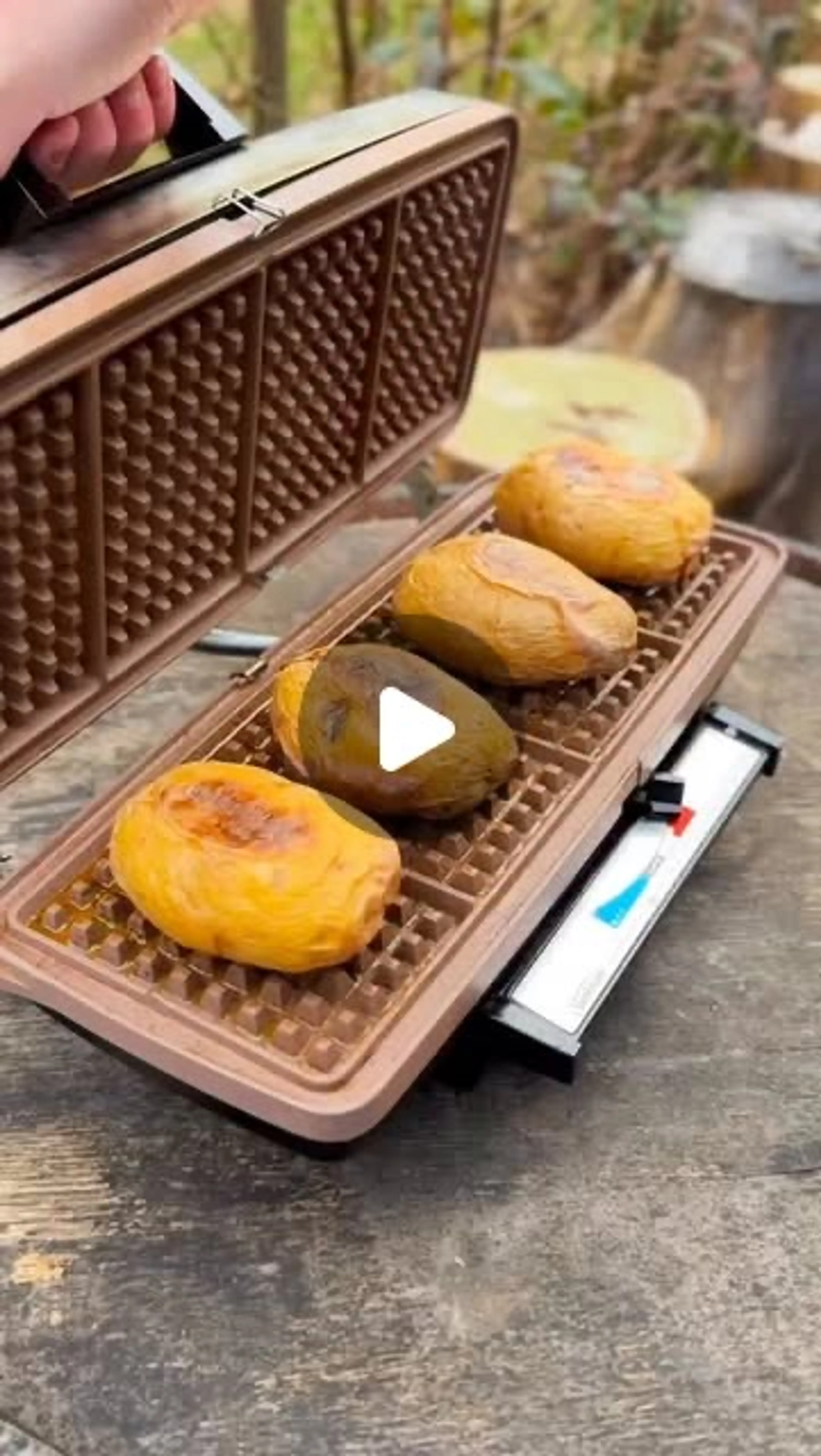 Waffle Potatoes Are the Tuxedo of Baked Potatoes