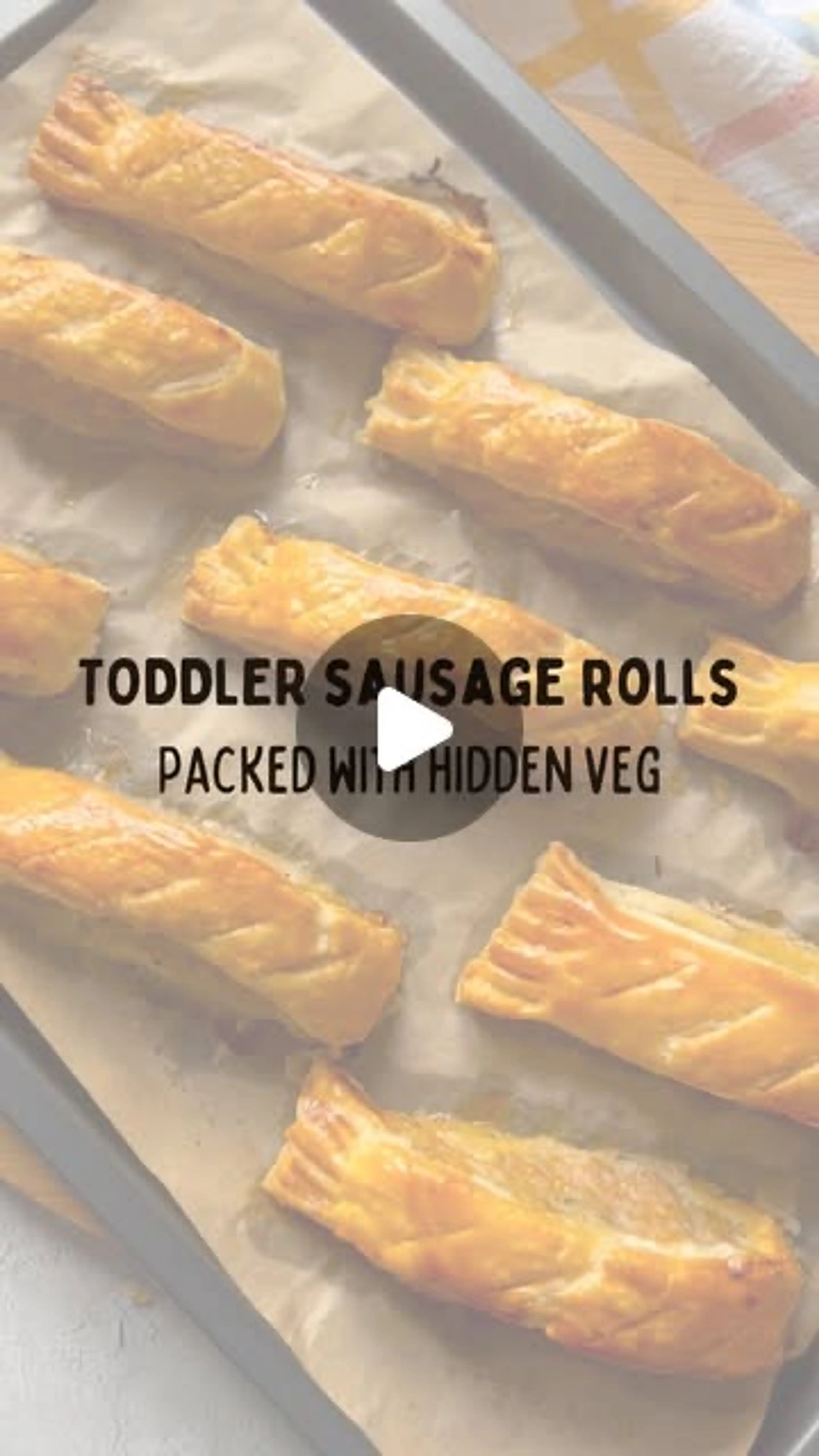 Toddler Friendly Sausage Rolls, Packed with Veg