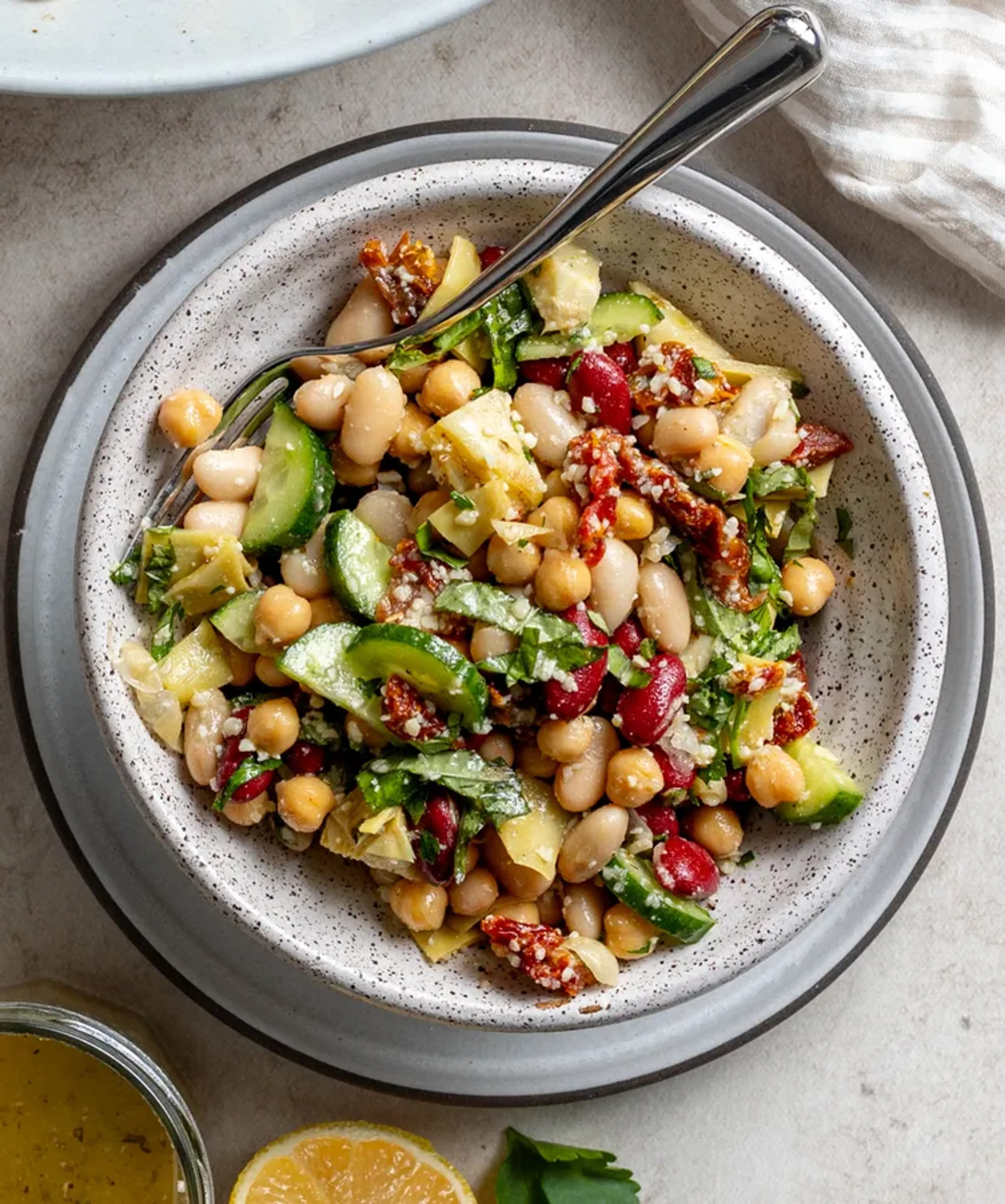 Healthy & High-Protein Three Bean Salad