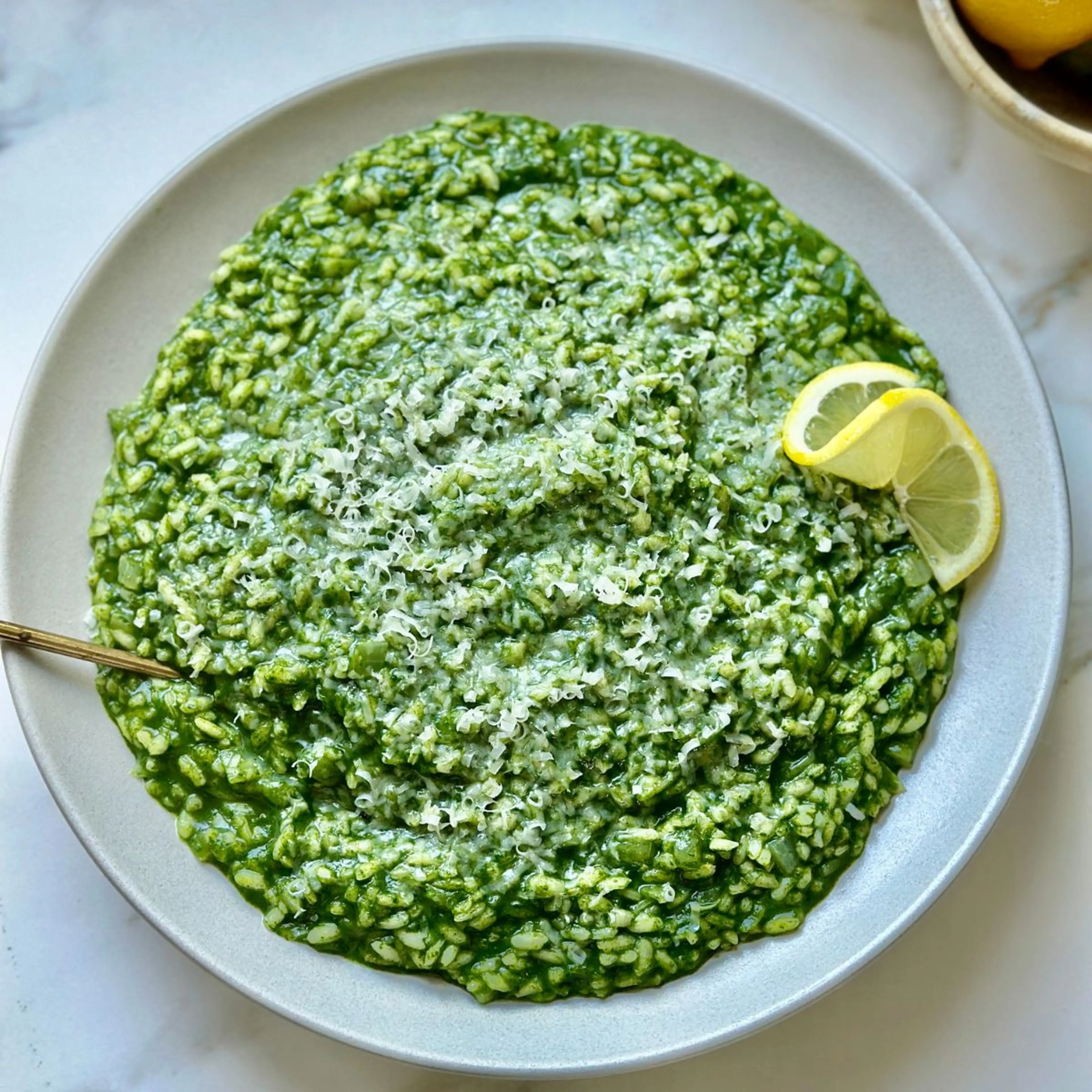 Creamy Spinach Risotto Recipe