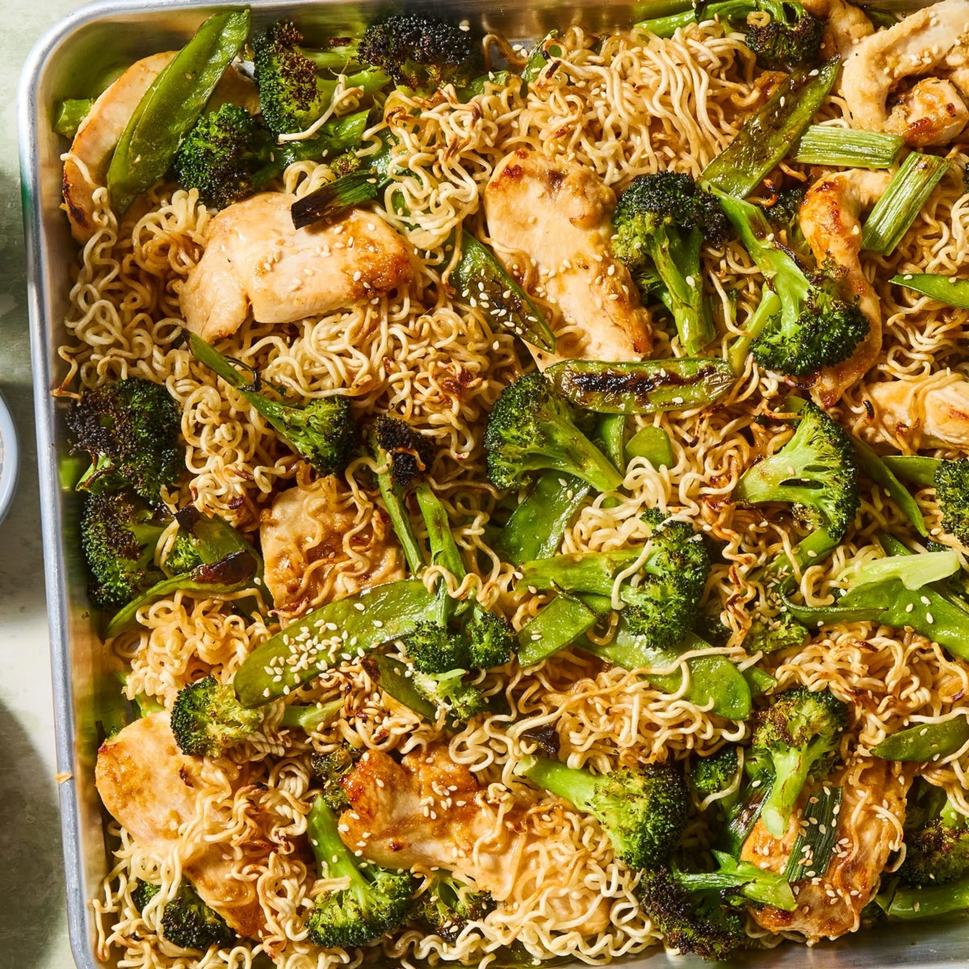 Sheet-Pan Crispy Ramen
