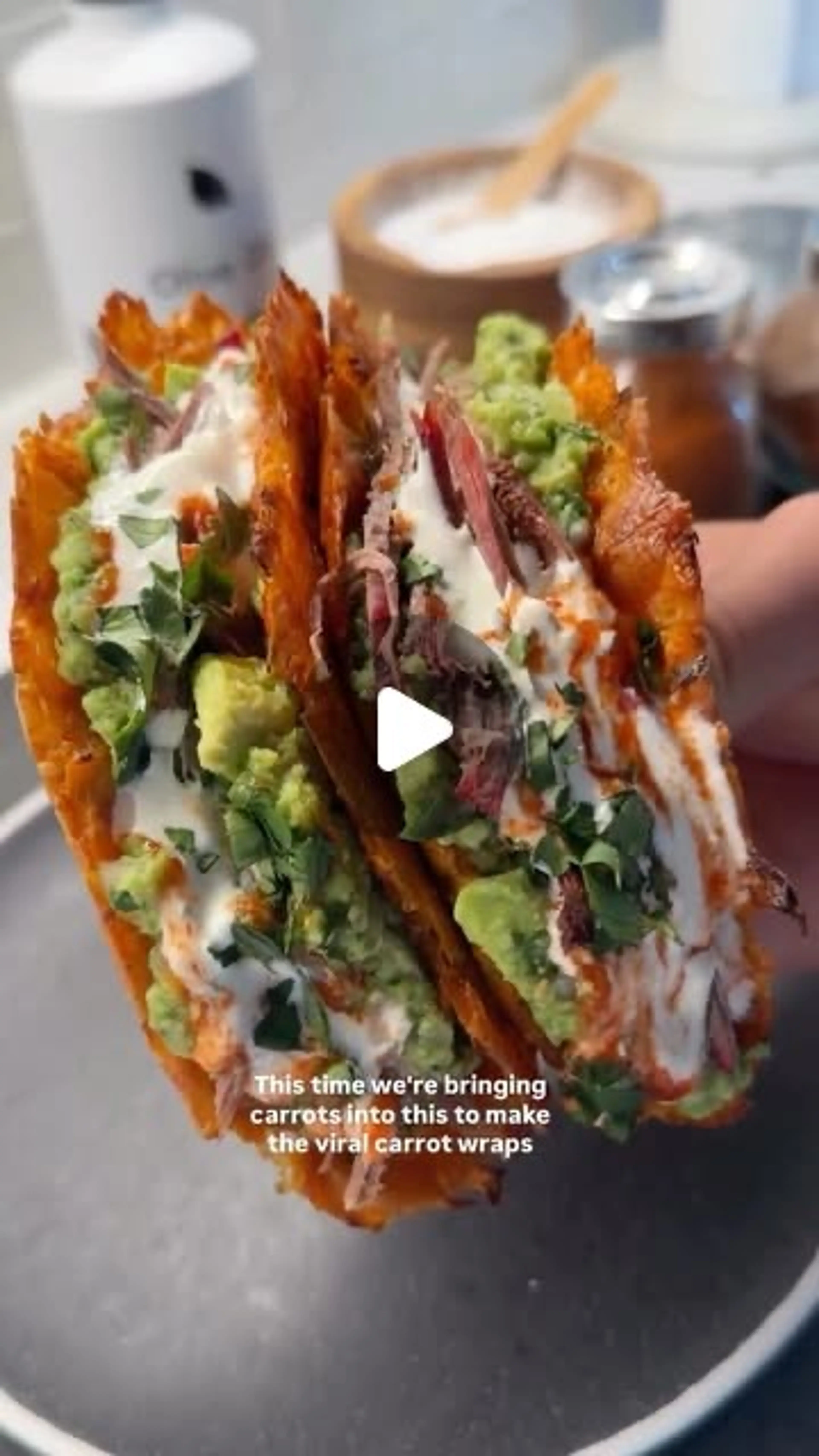 Viral Carrot Wraps