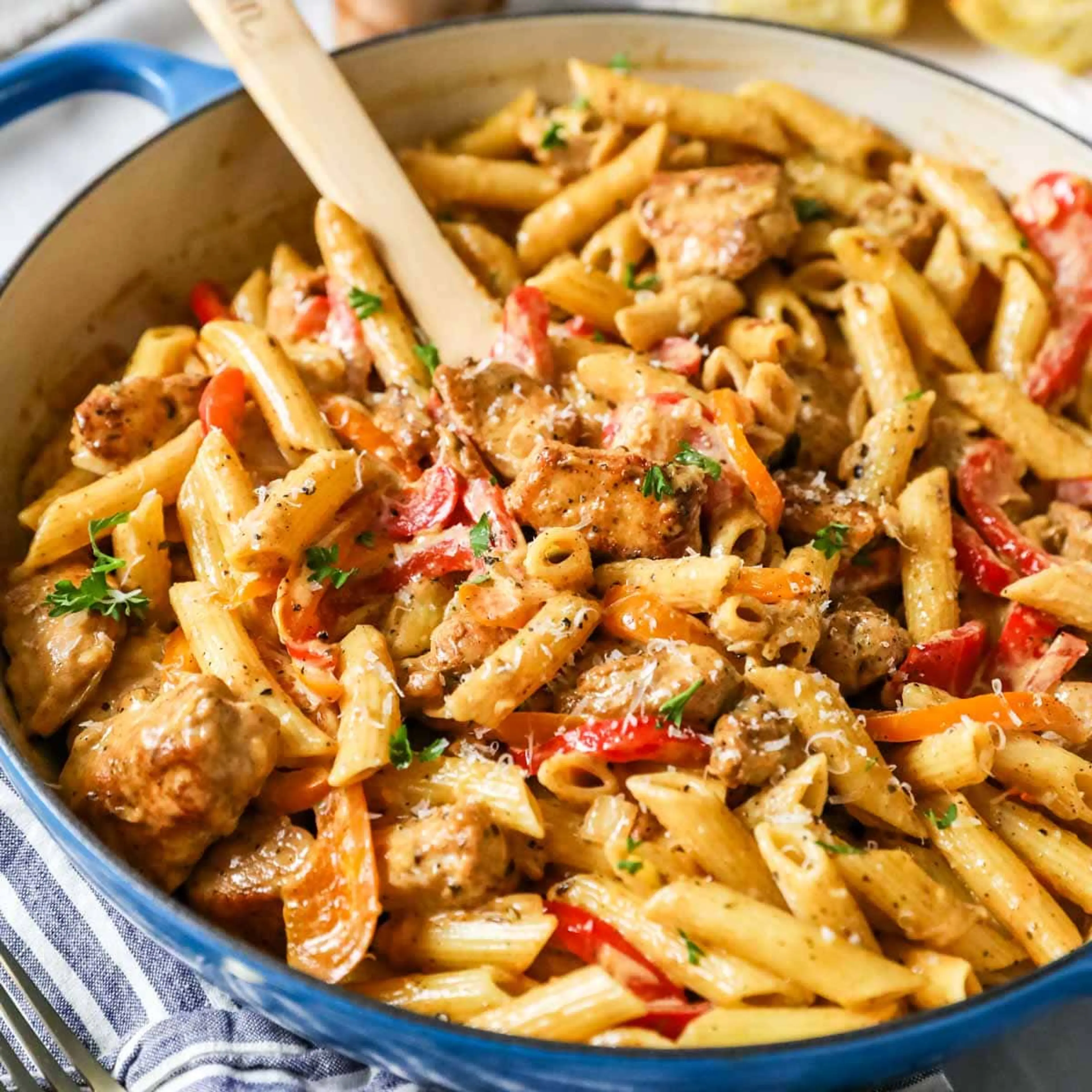 Creamy Cajun Chicken Pasta
