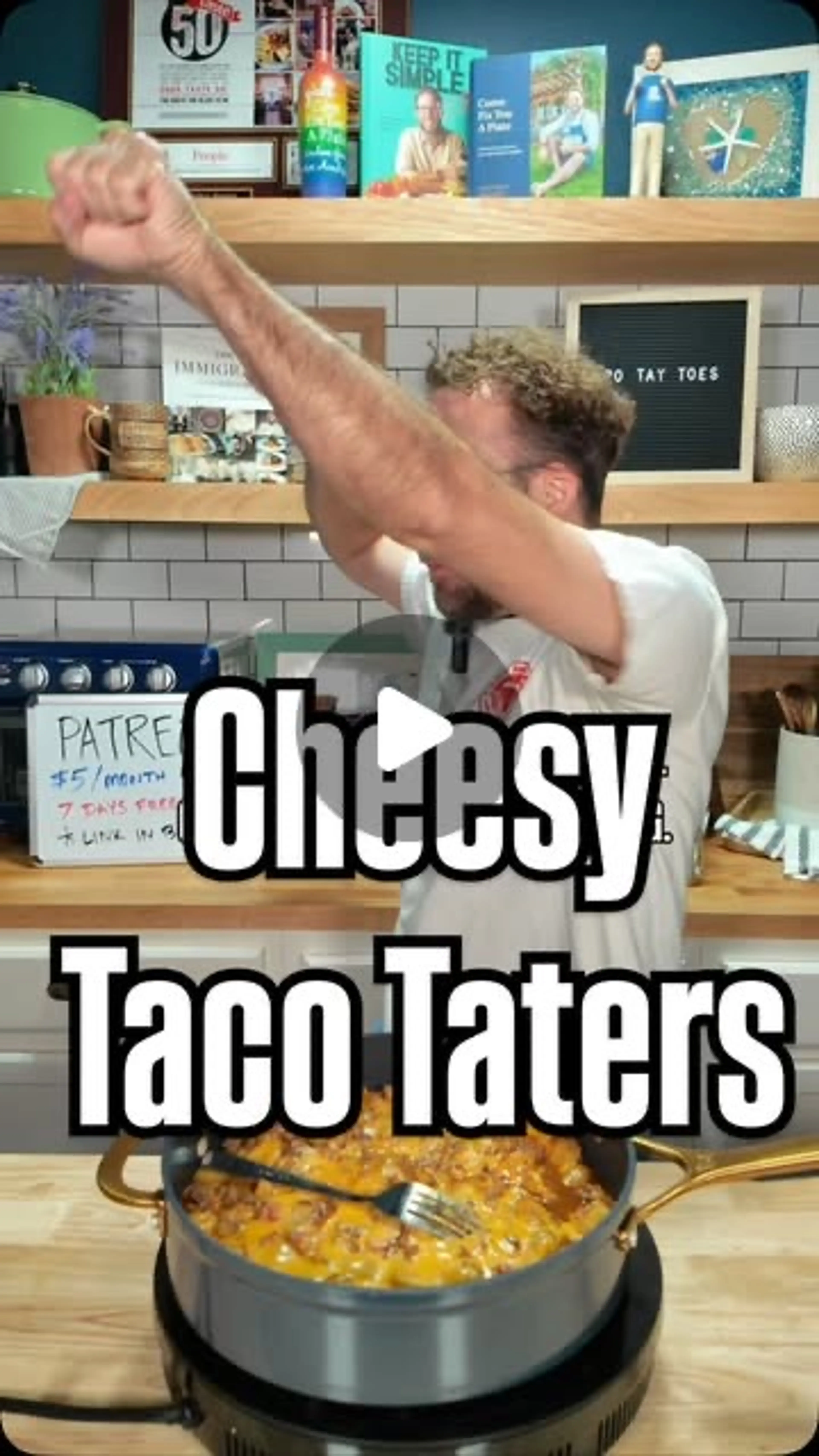 Cheesy Taco Taters!
