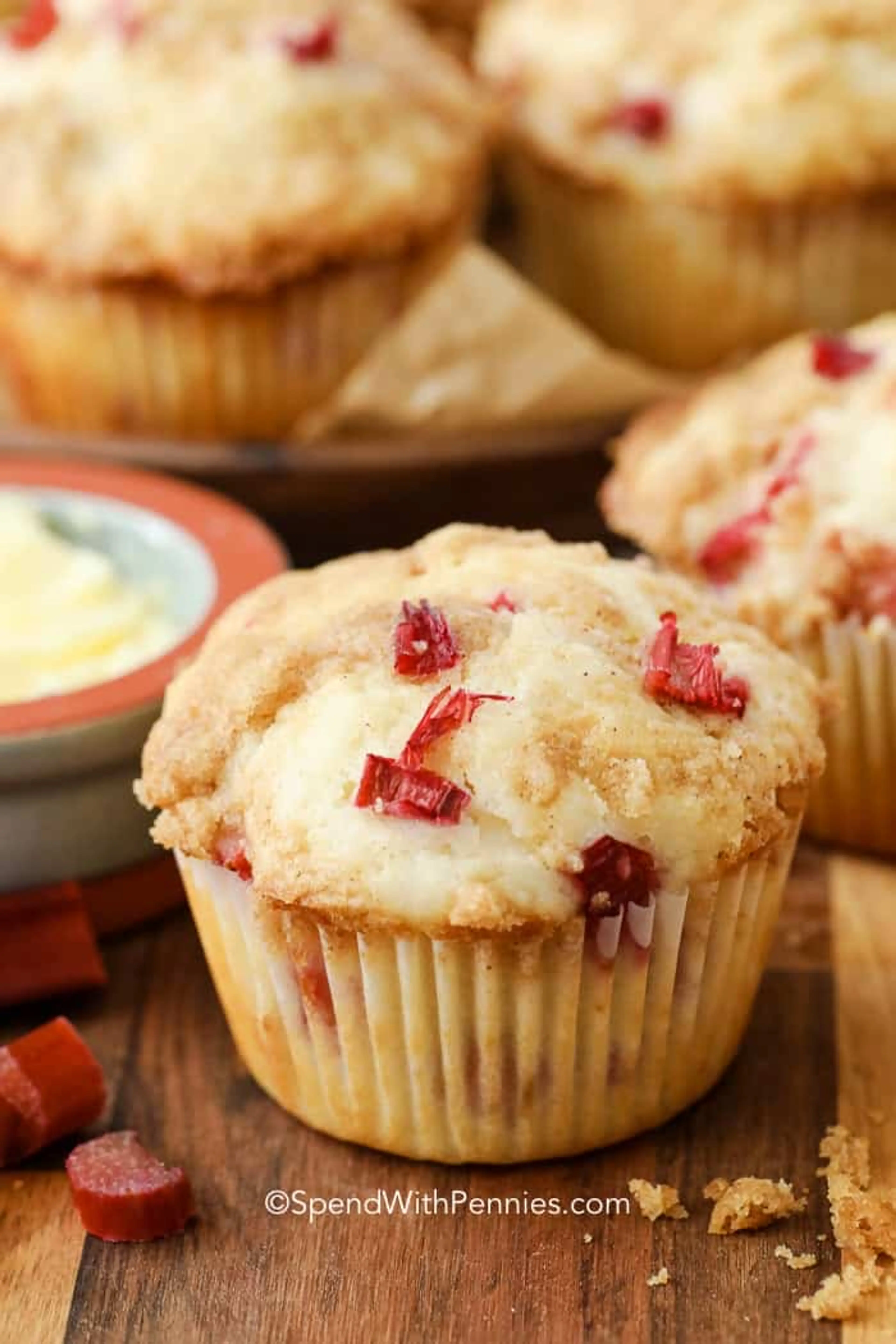 Rhubarb Muffins