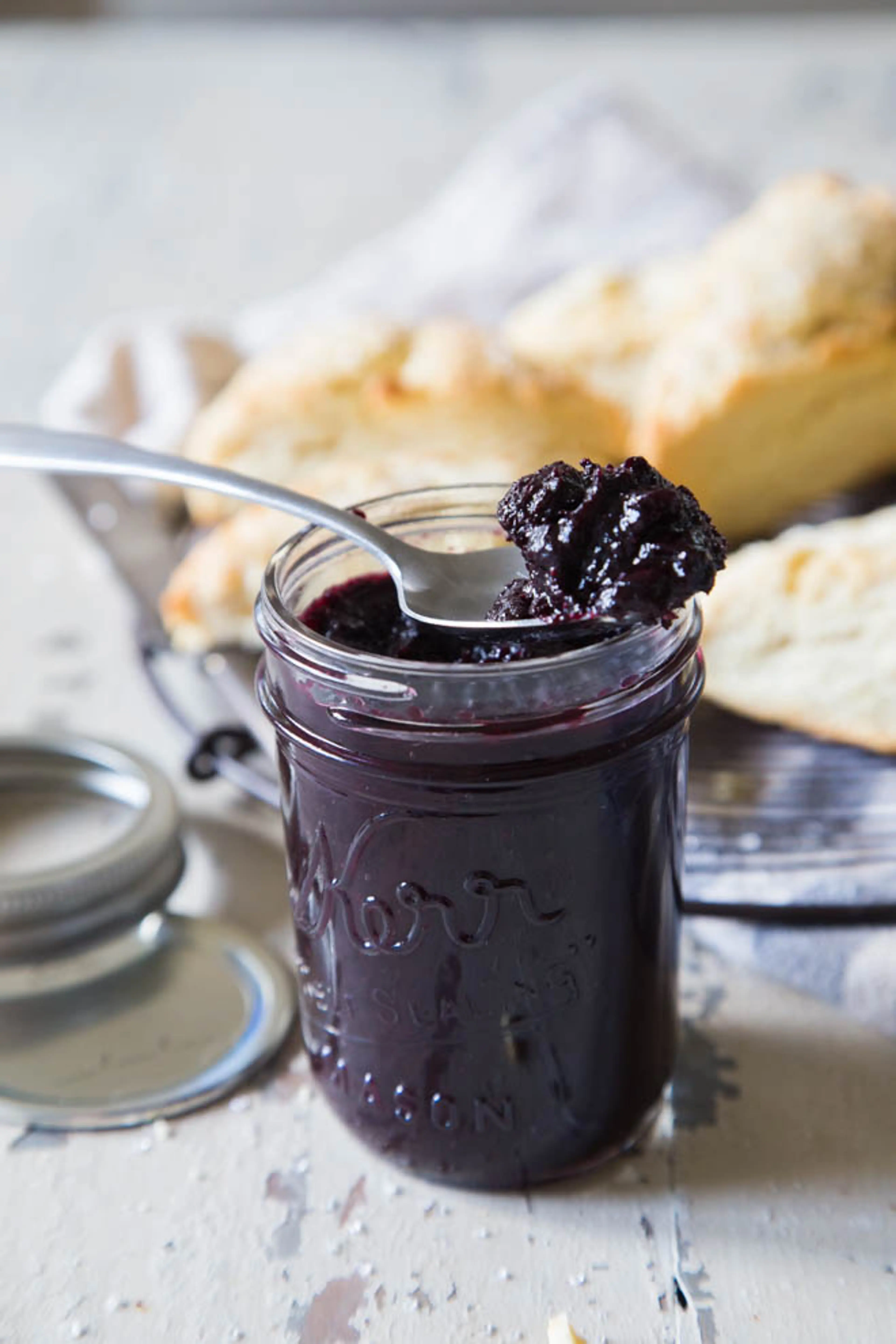 Blueberry Butter + Syrup