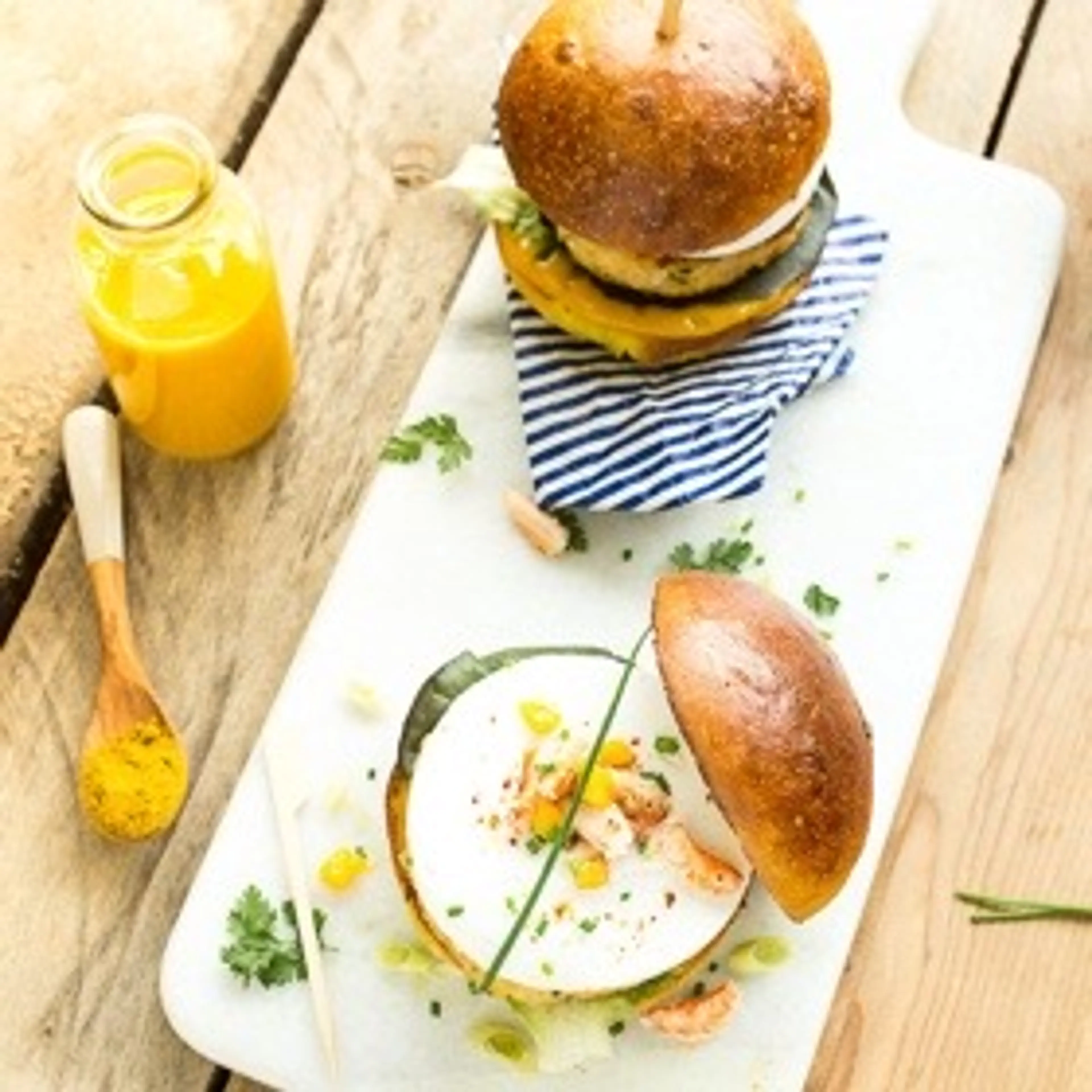 ketchup de mangue buns au curry