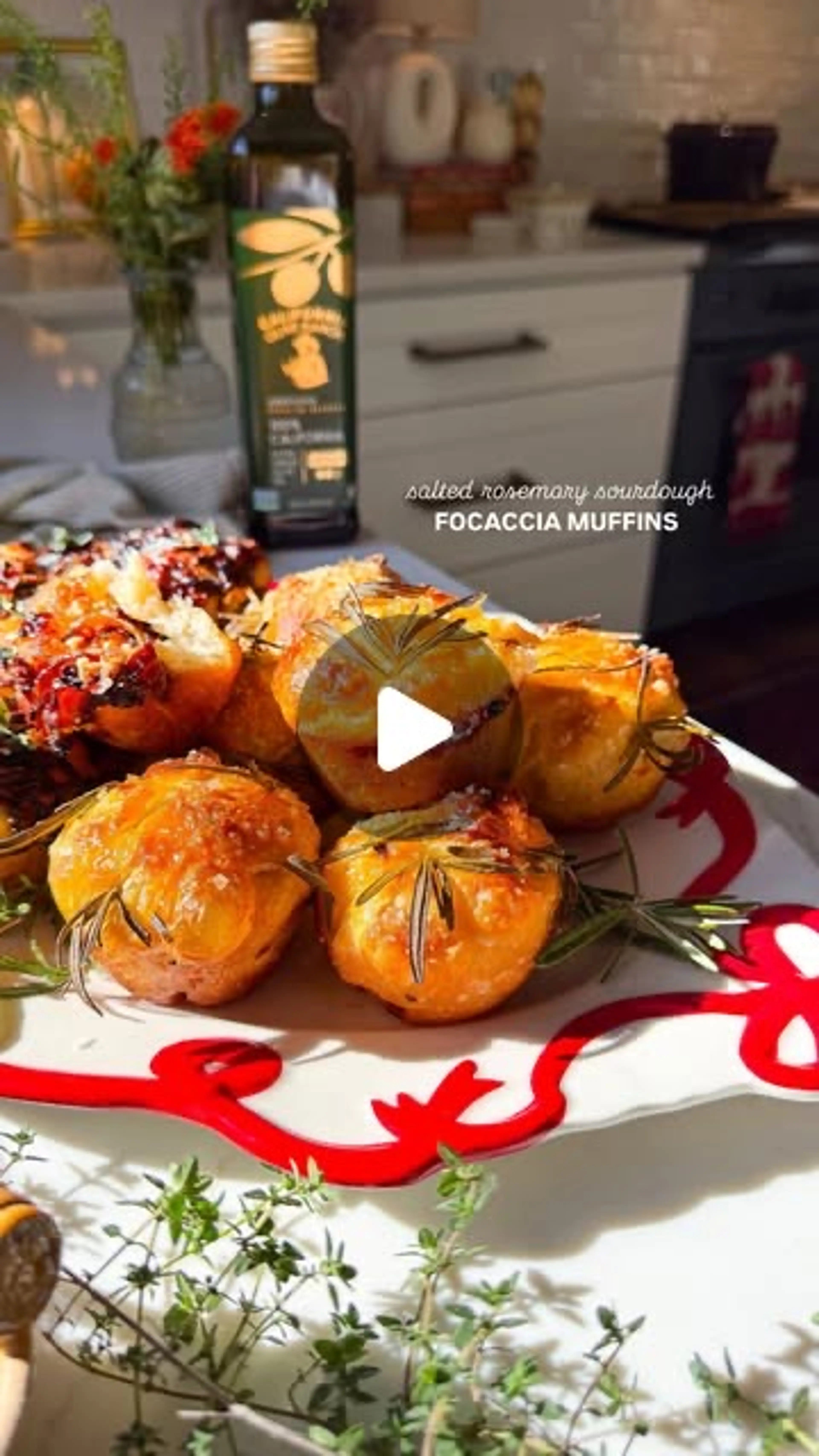 The Easiest Form of Thanksgiving Bread: Salted Rosemary Sour