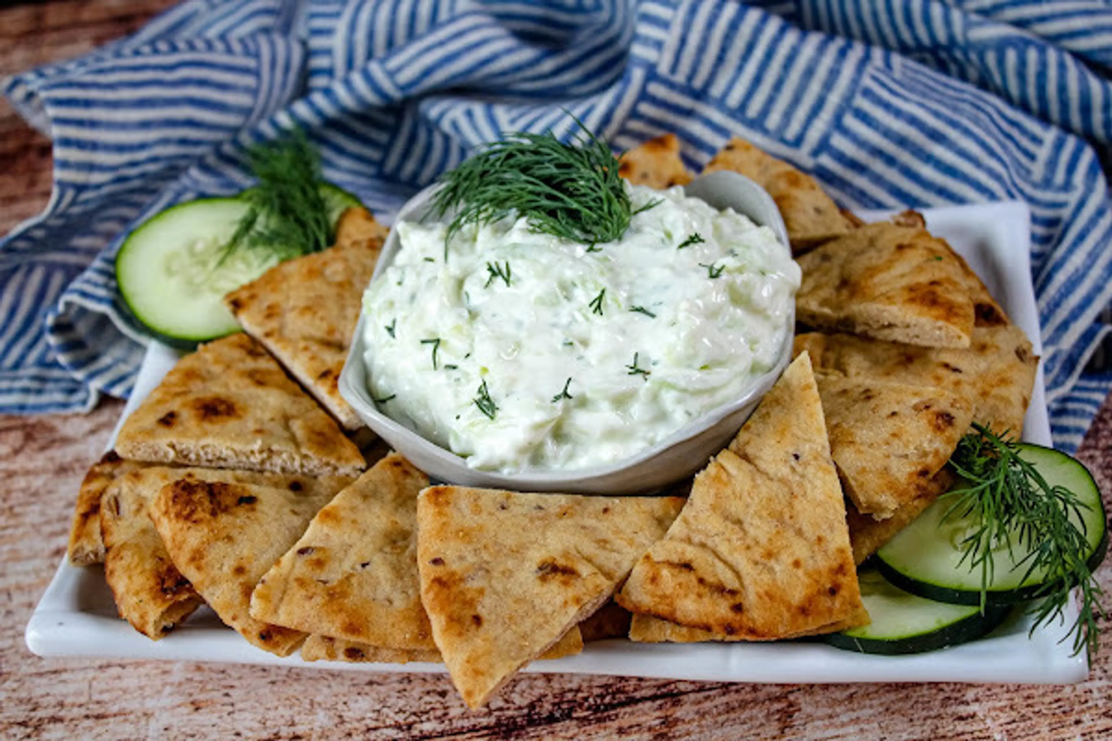 Greek Cucumber Yogurt Dip "Tzatziki"