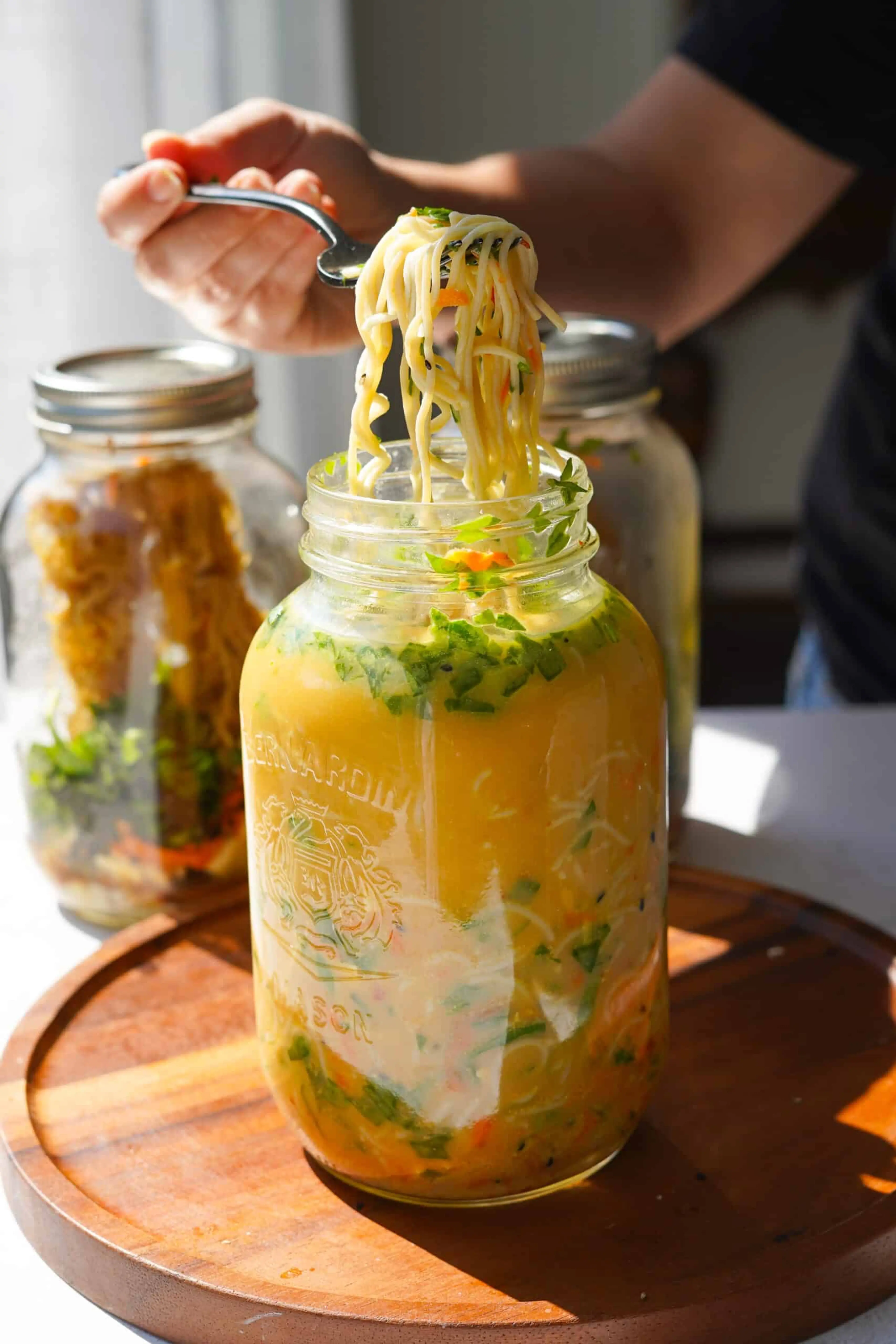 Tahini Ramen Jars