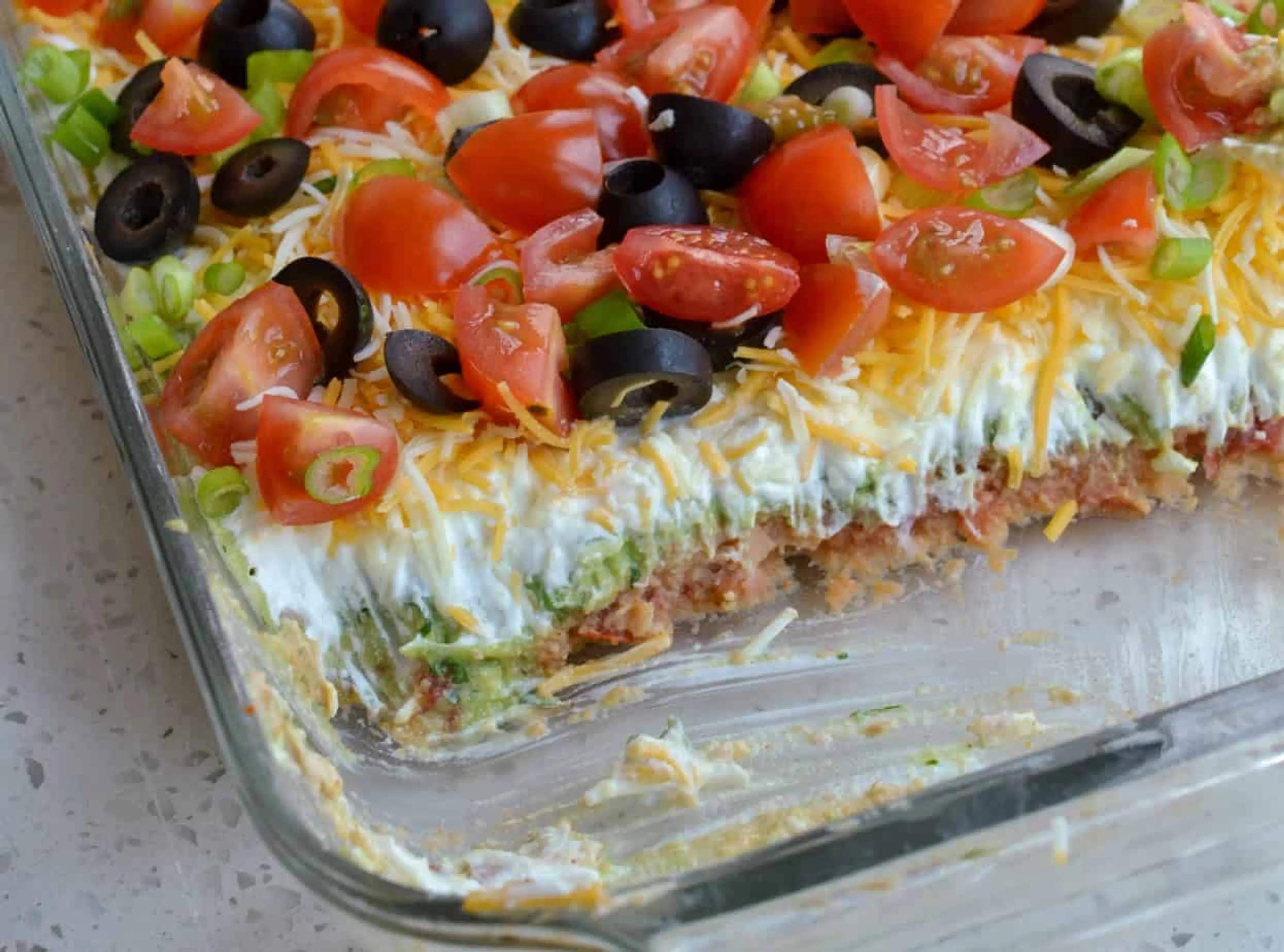 Easy 7 Layer Dip Recipe