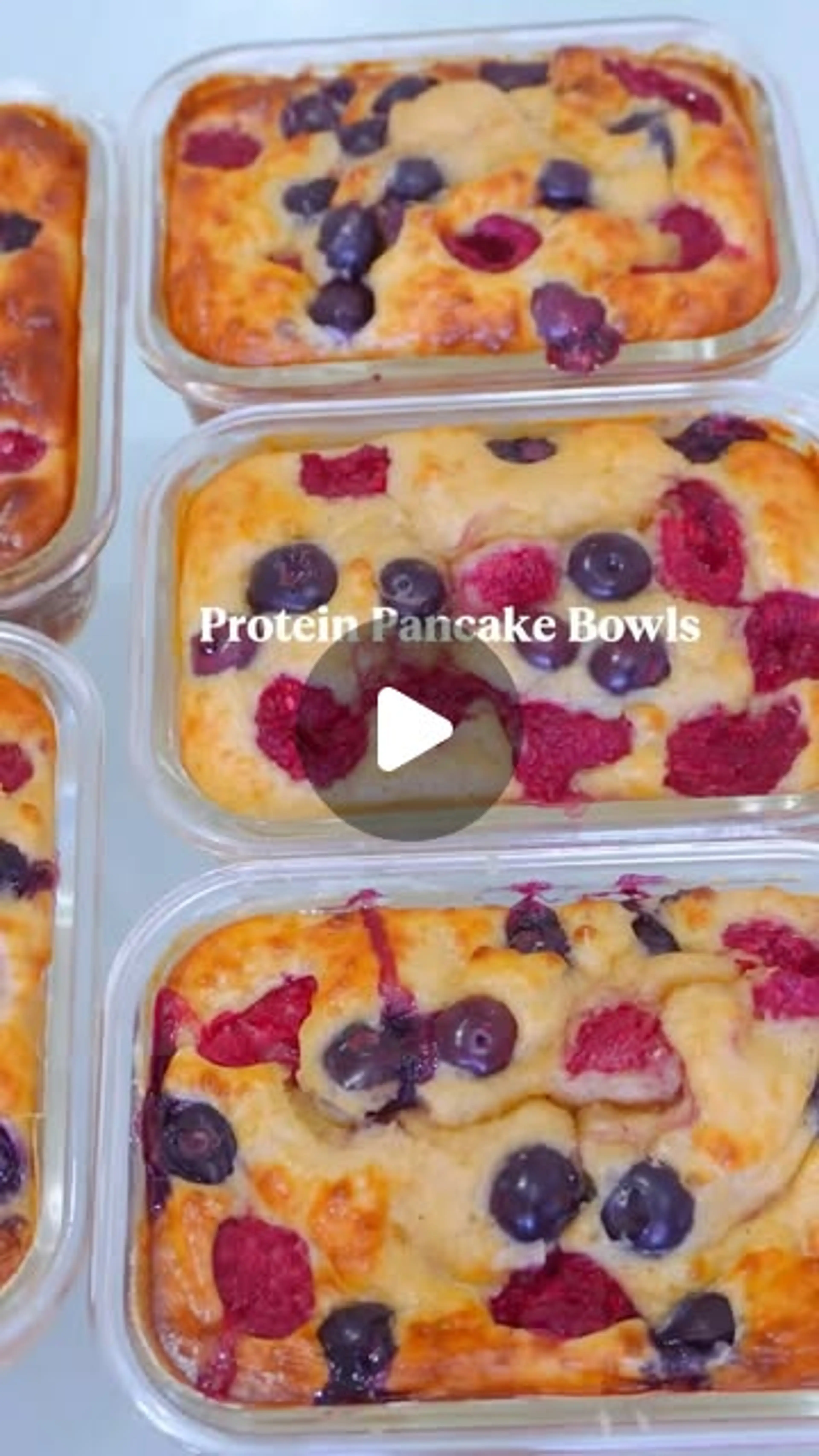 Protein Pancake Bowls