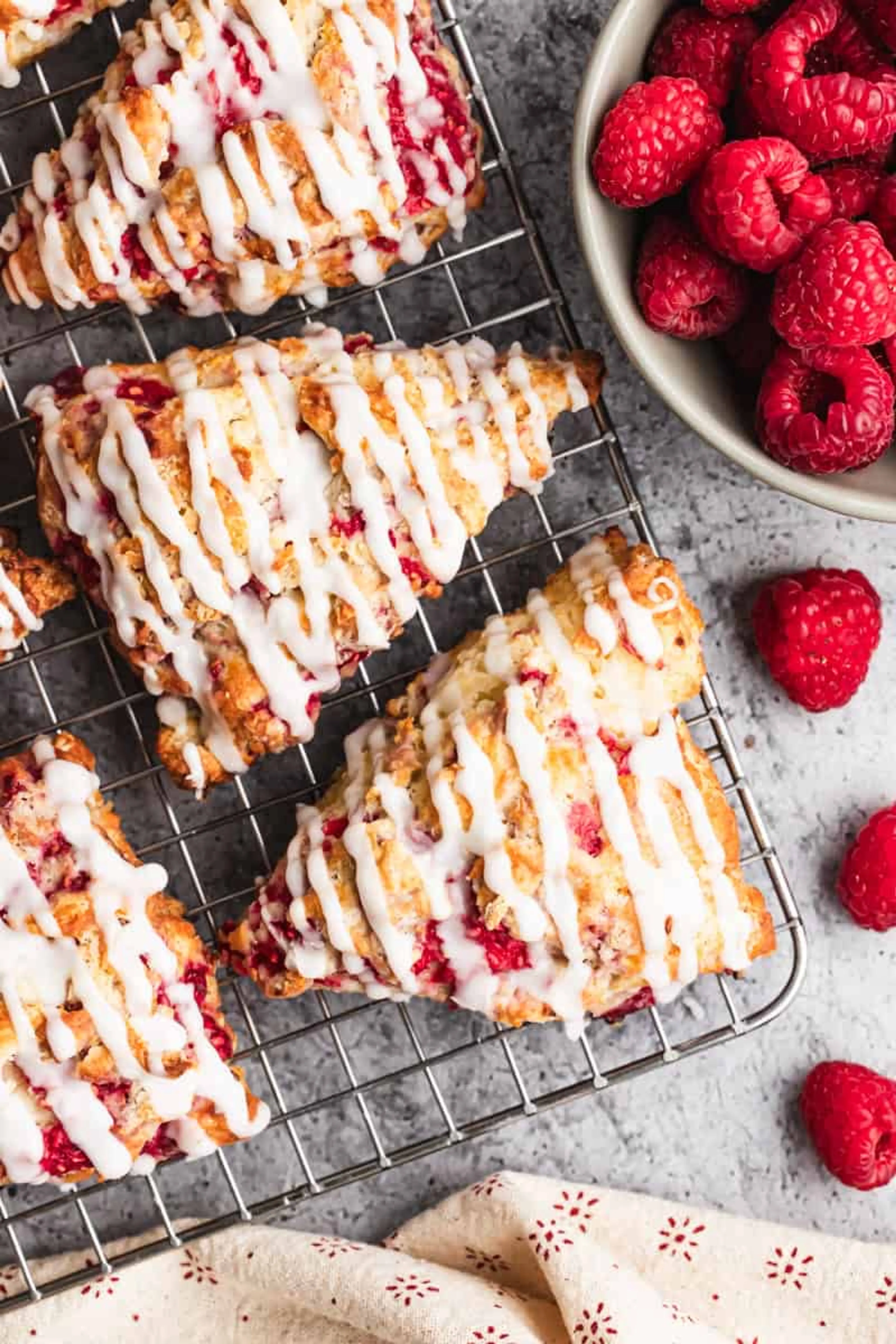 Raspberry Scones