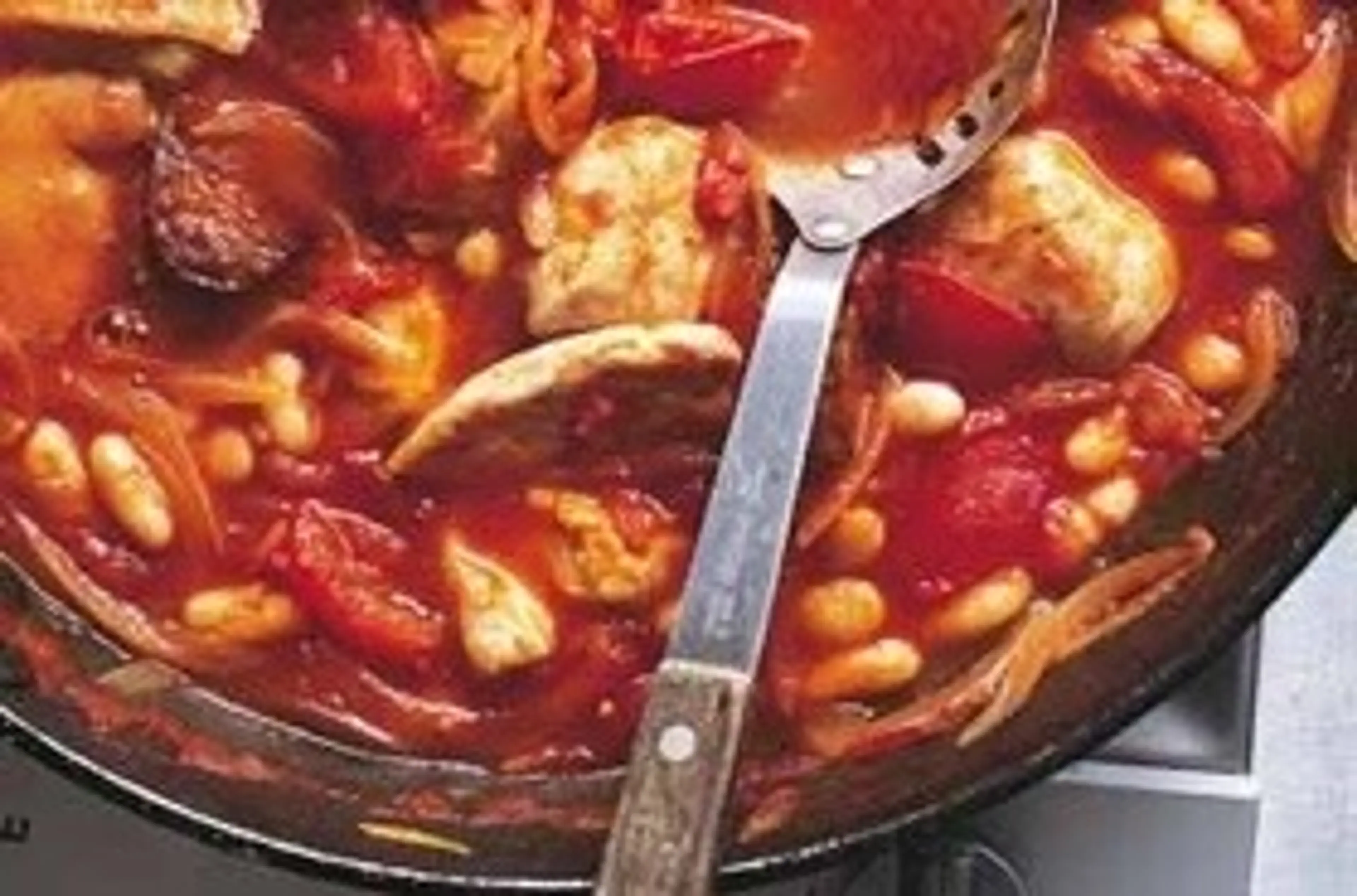 Gary Rhodes' chicken and chorizo stew