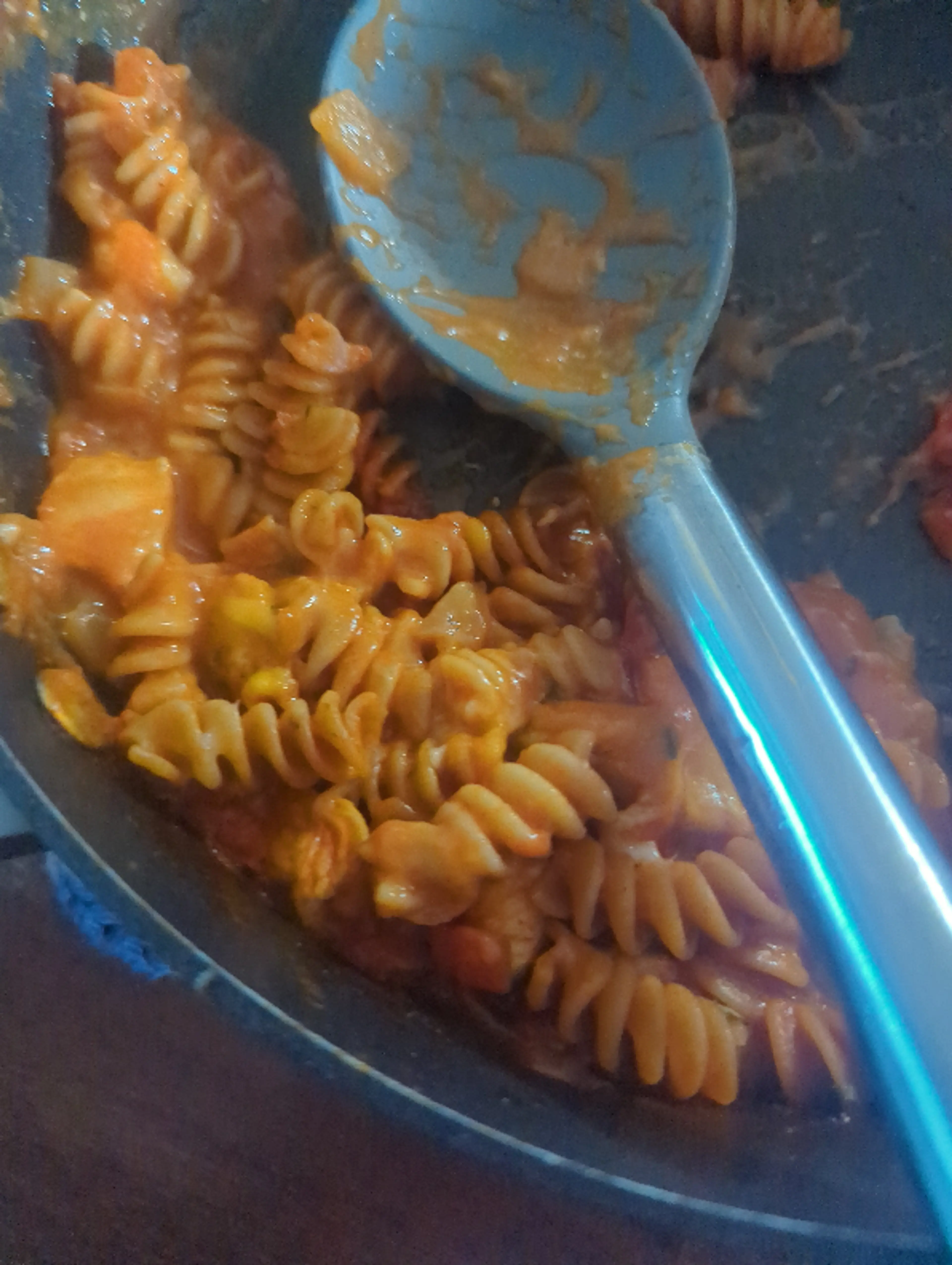 One Pan Chicken Taco Mac