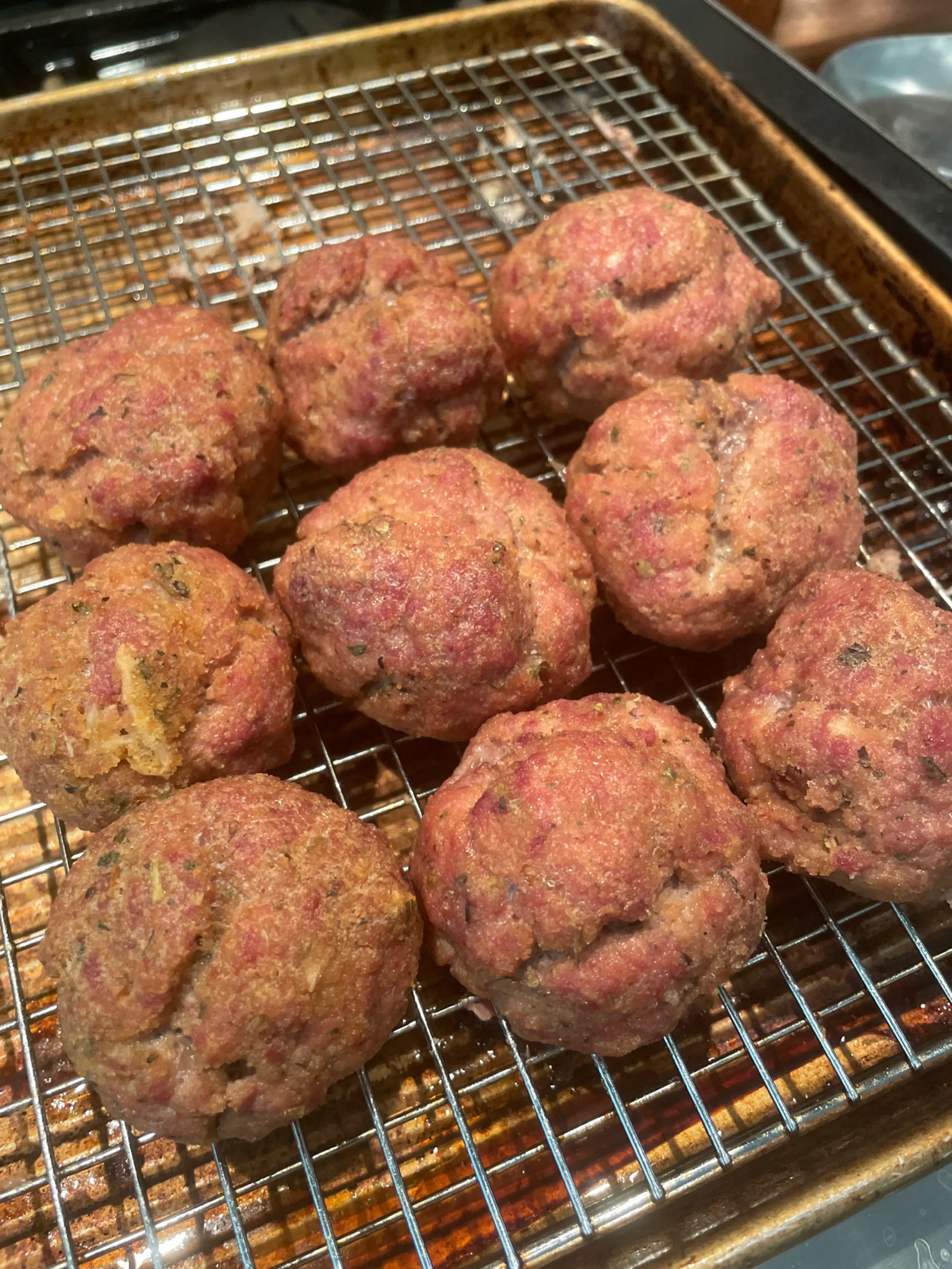 GF/DF Baked Meatballs