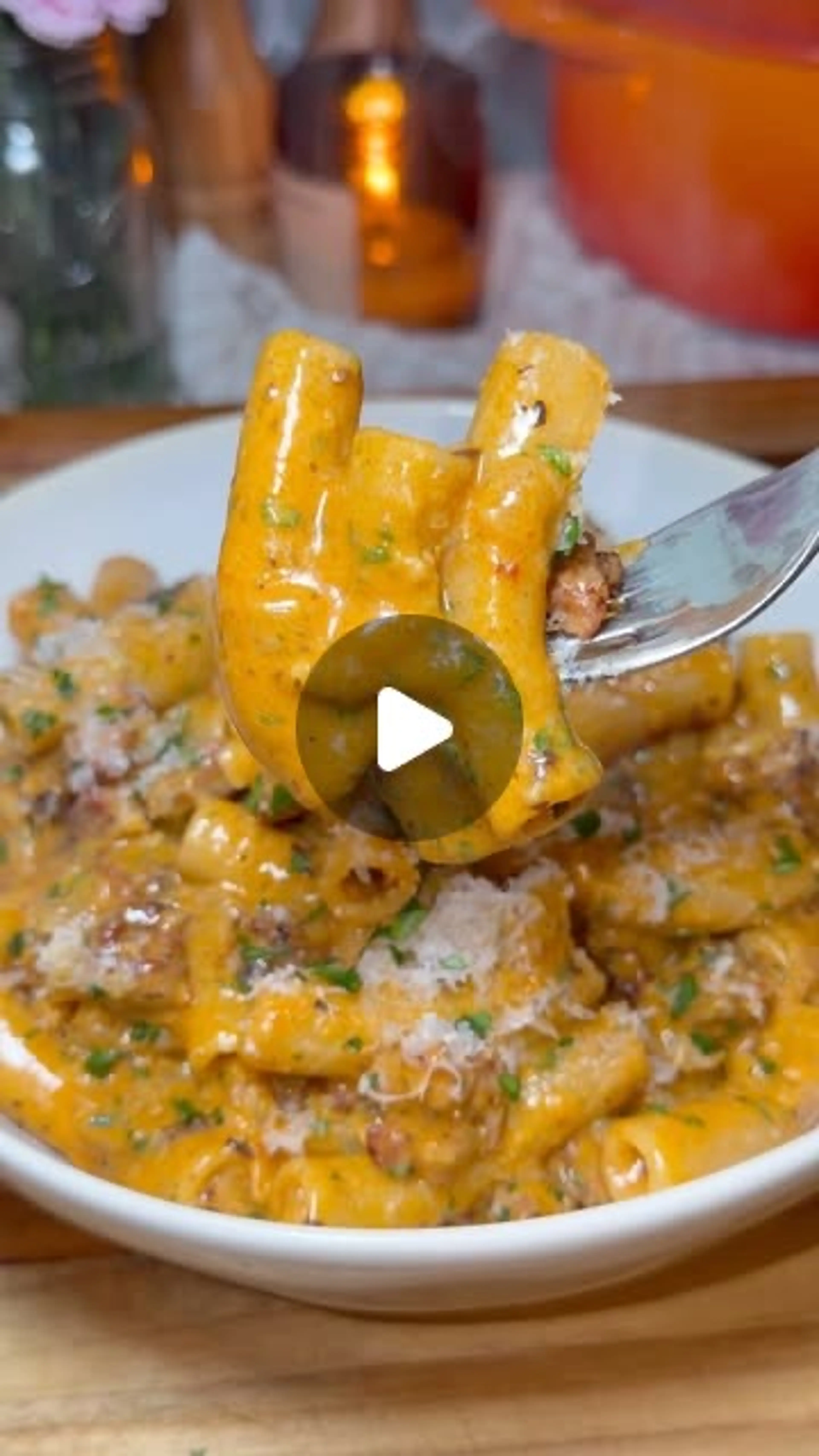 One-pot Sausage and Fennel Rigatoni