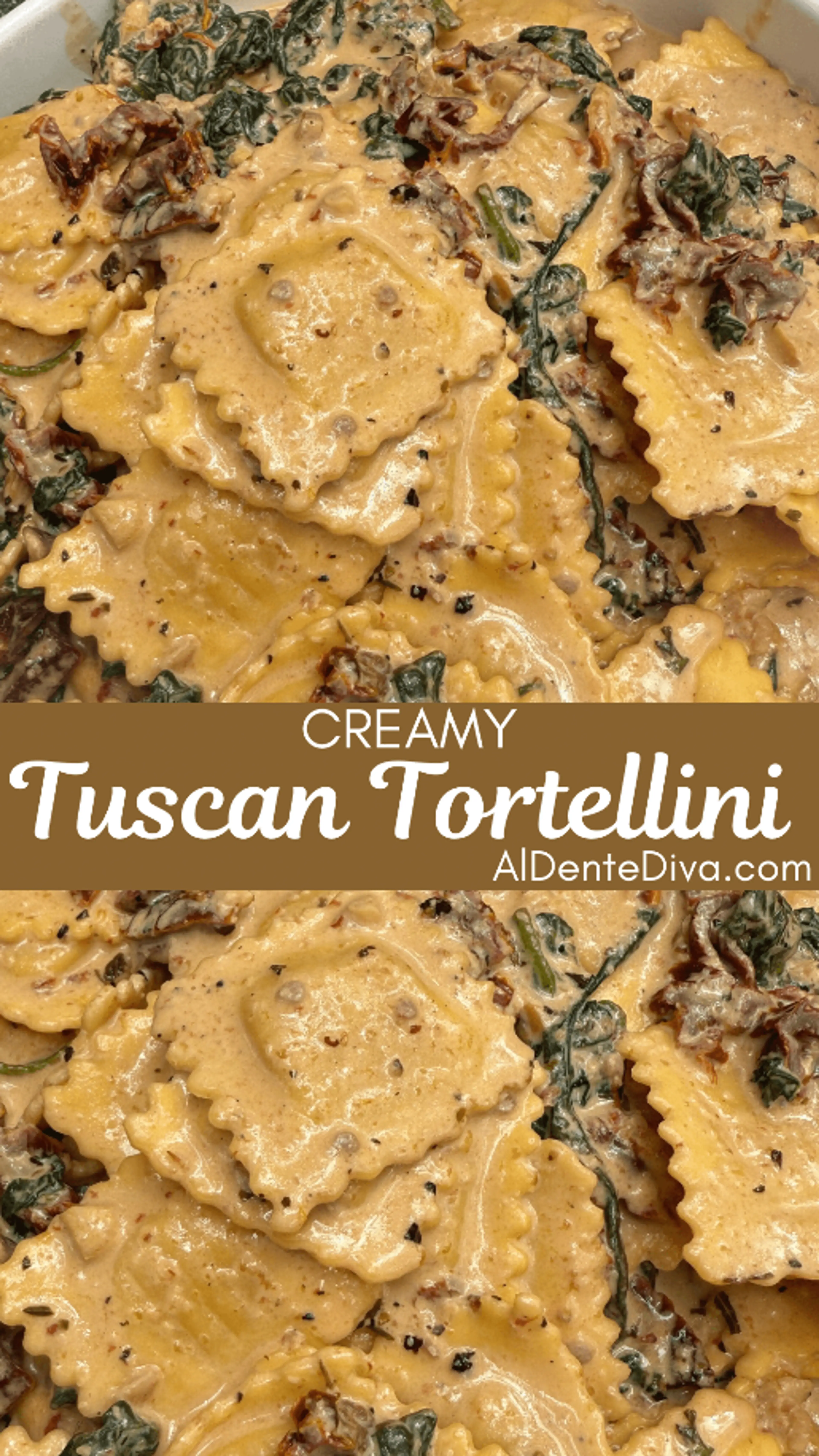 Creamy Tuscan Ravioli