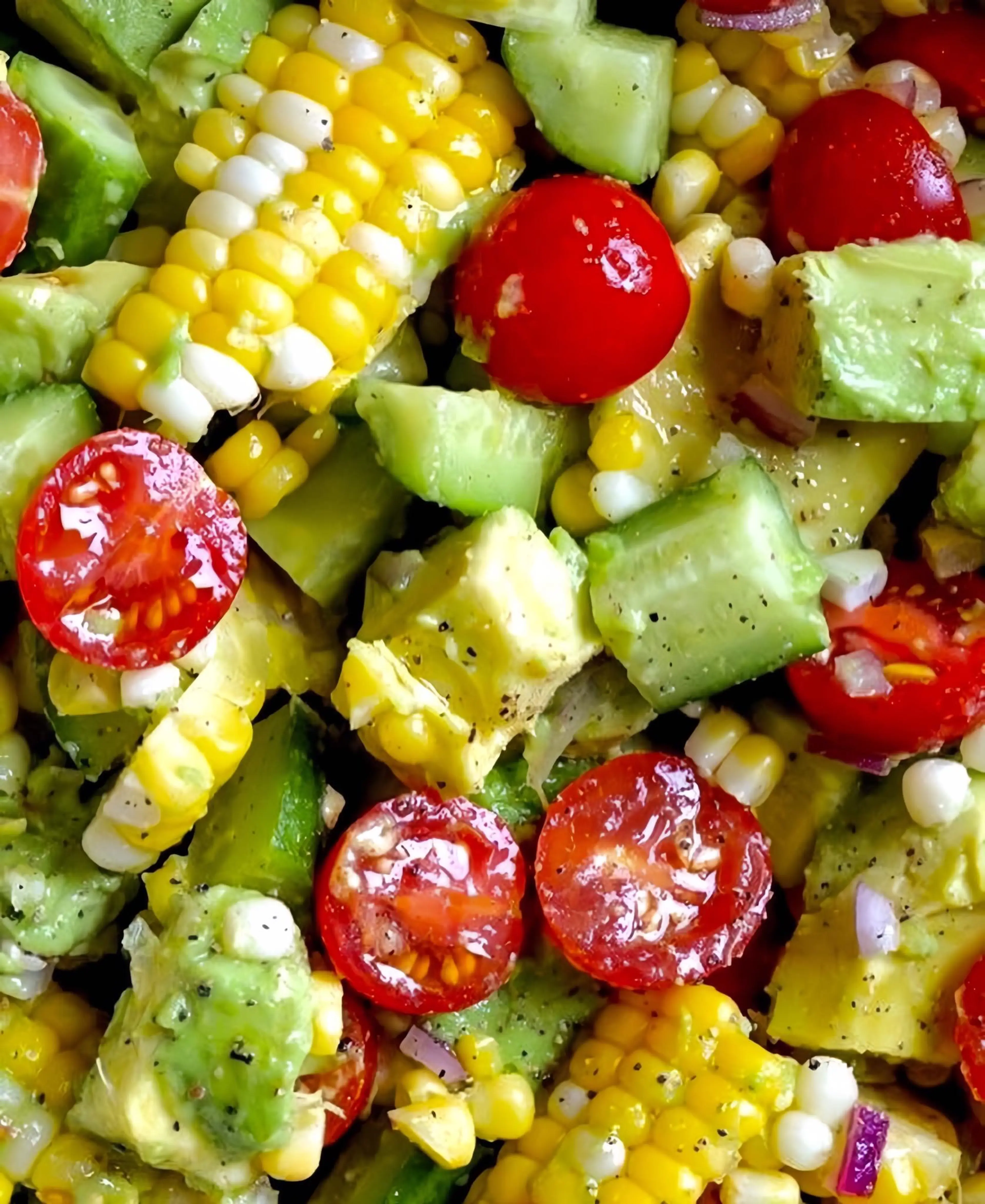 Corn Tomato Avocado Salad