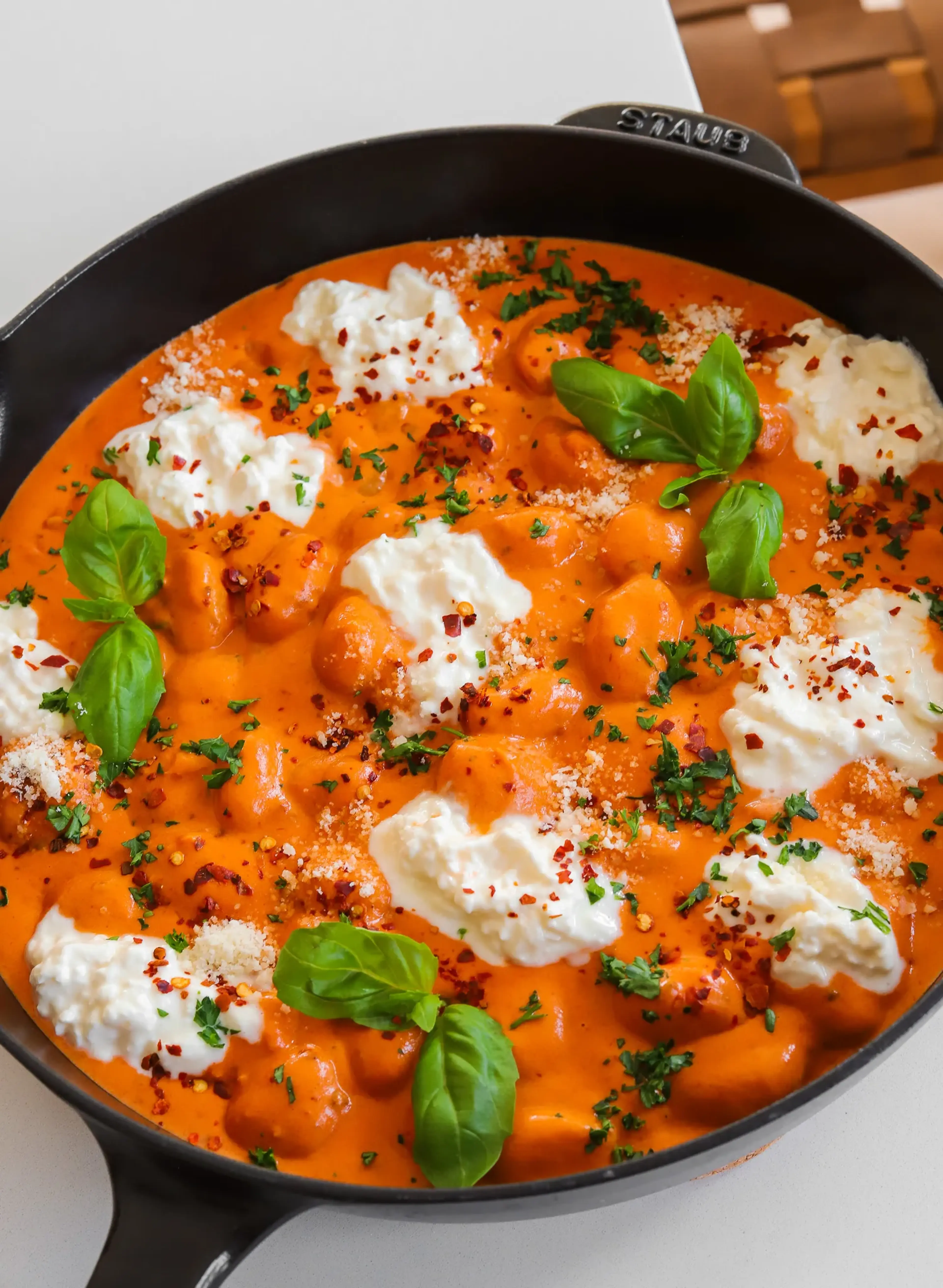 Spicy “Vodka” Gnocchi