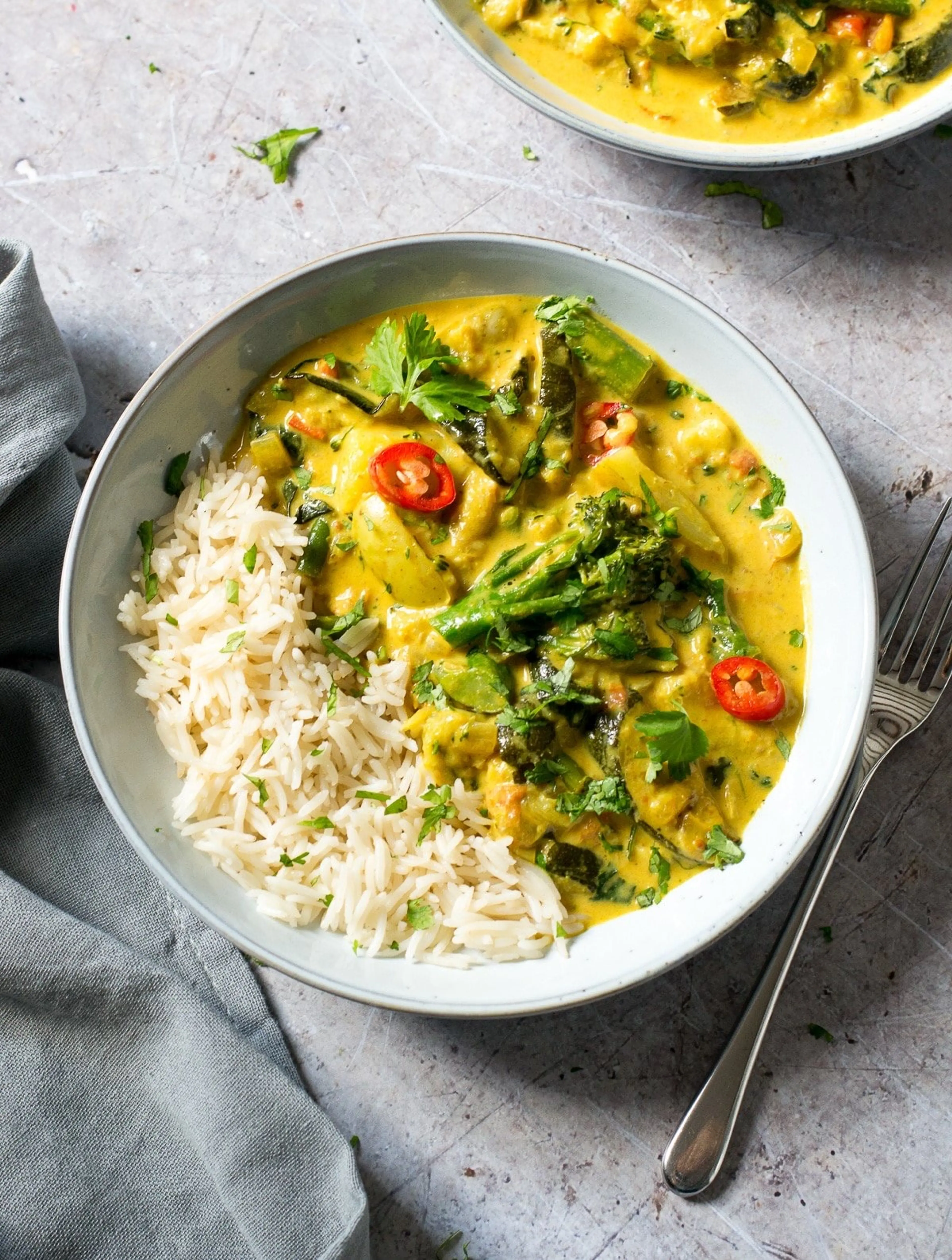 Creamy Courgette Curry