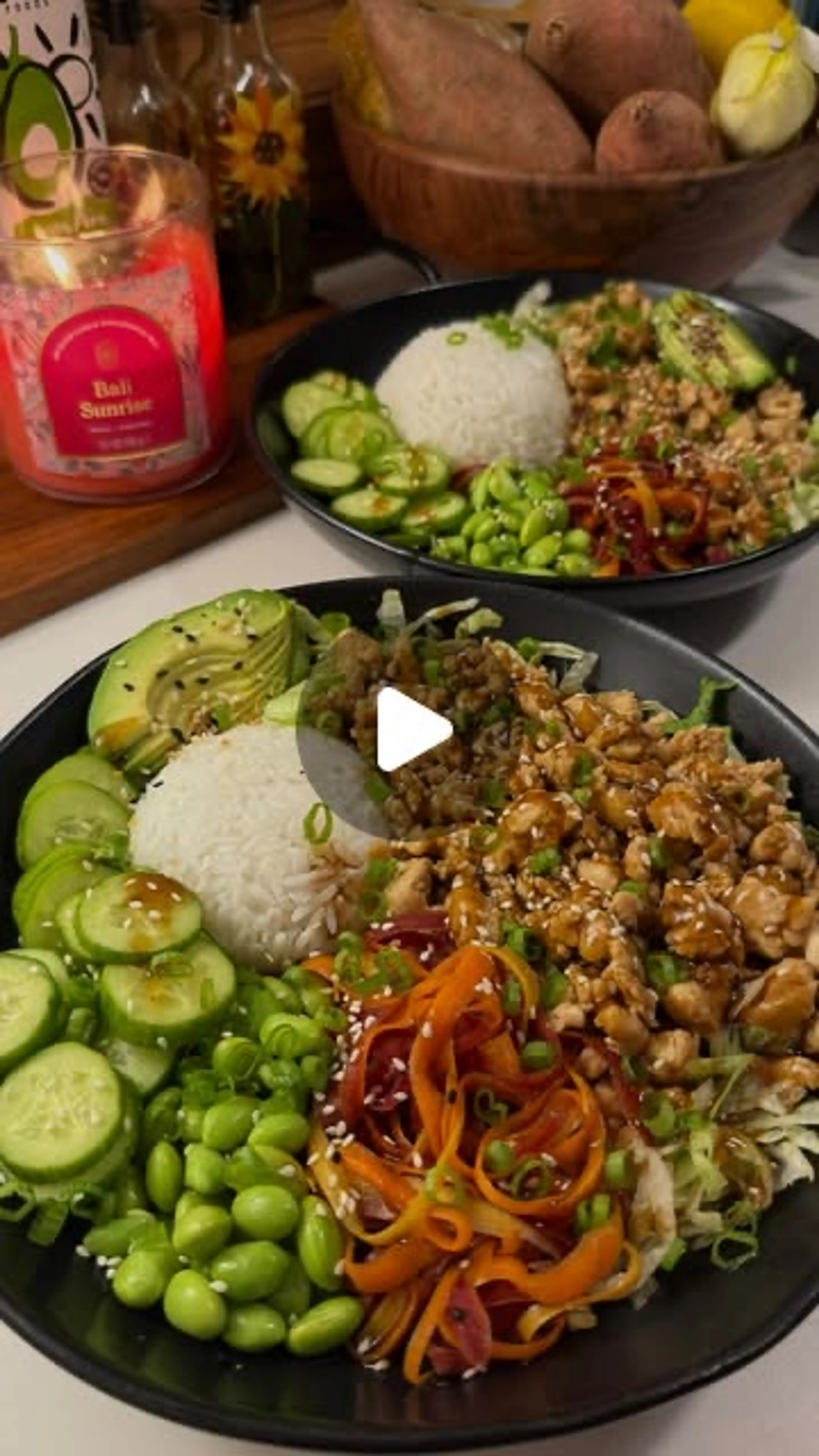 Teriyaki Ground Turkey Bowls