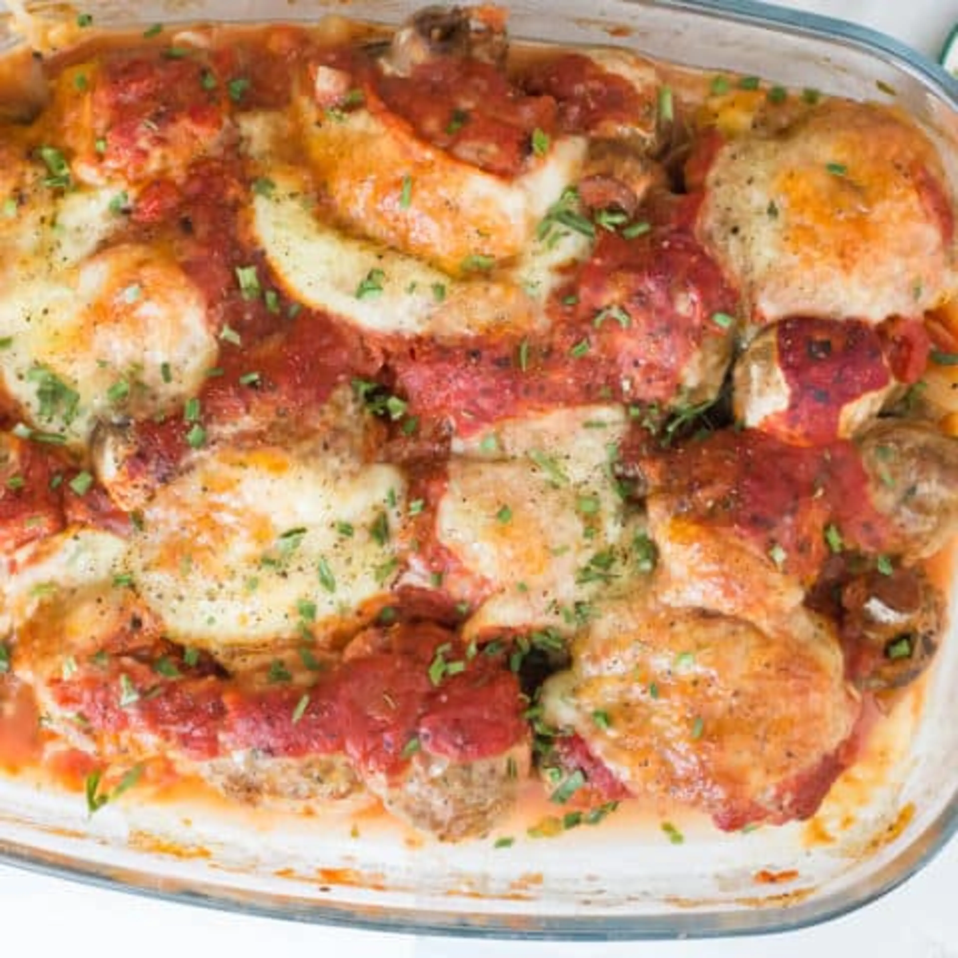 Keto Meatball Casserole