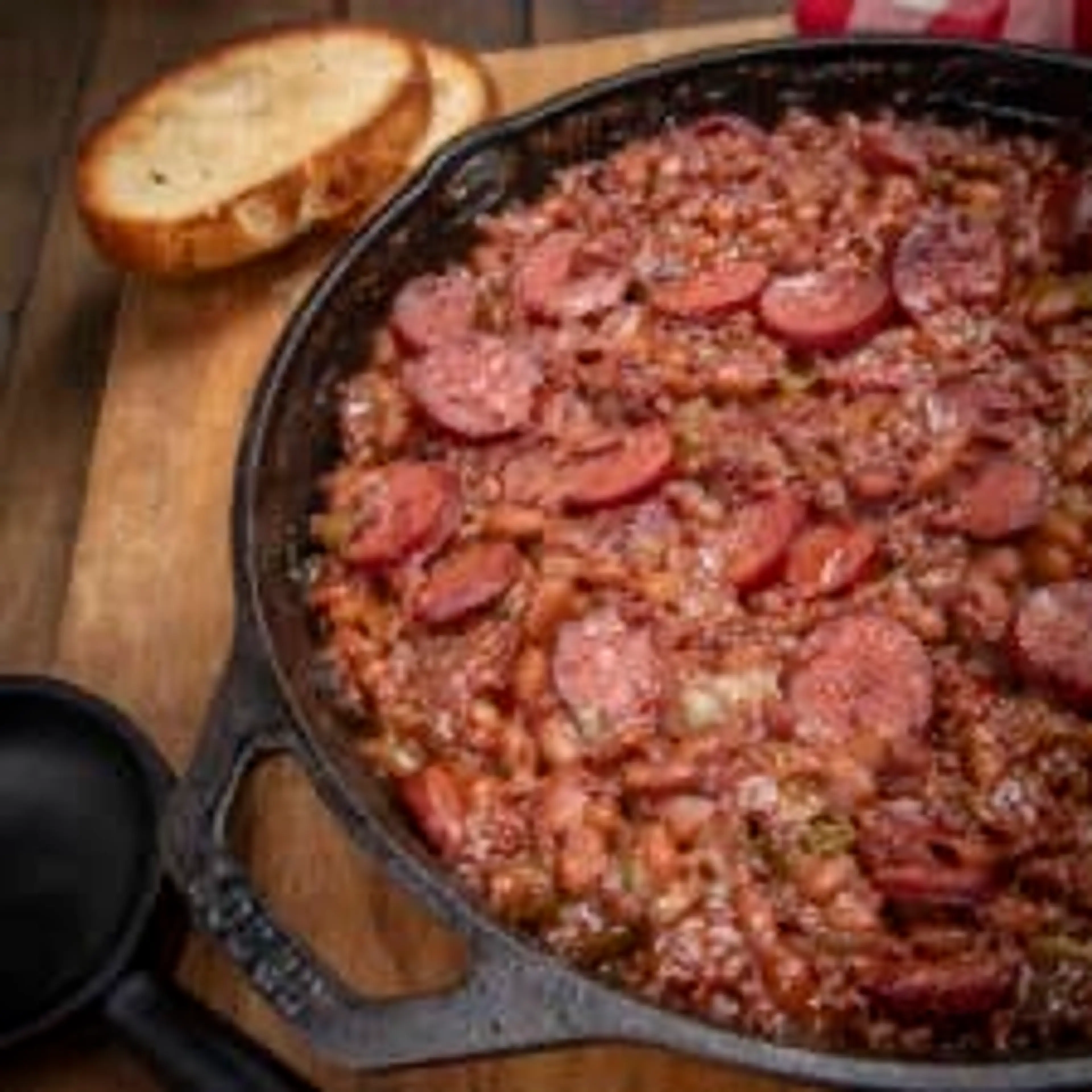loaded Cowboy baked beans