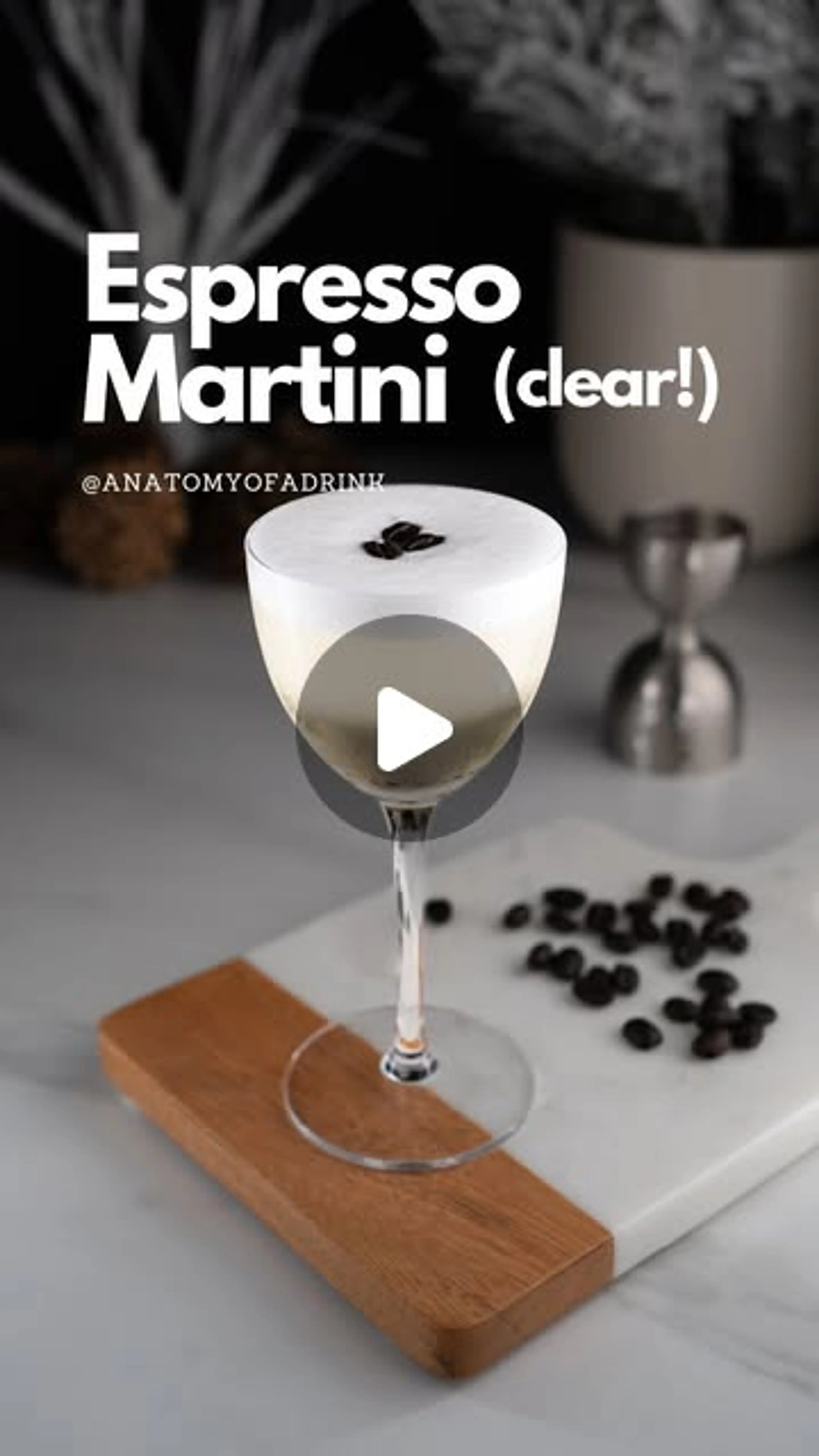 CLEAR ESPRESSO MARTINI ☕️