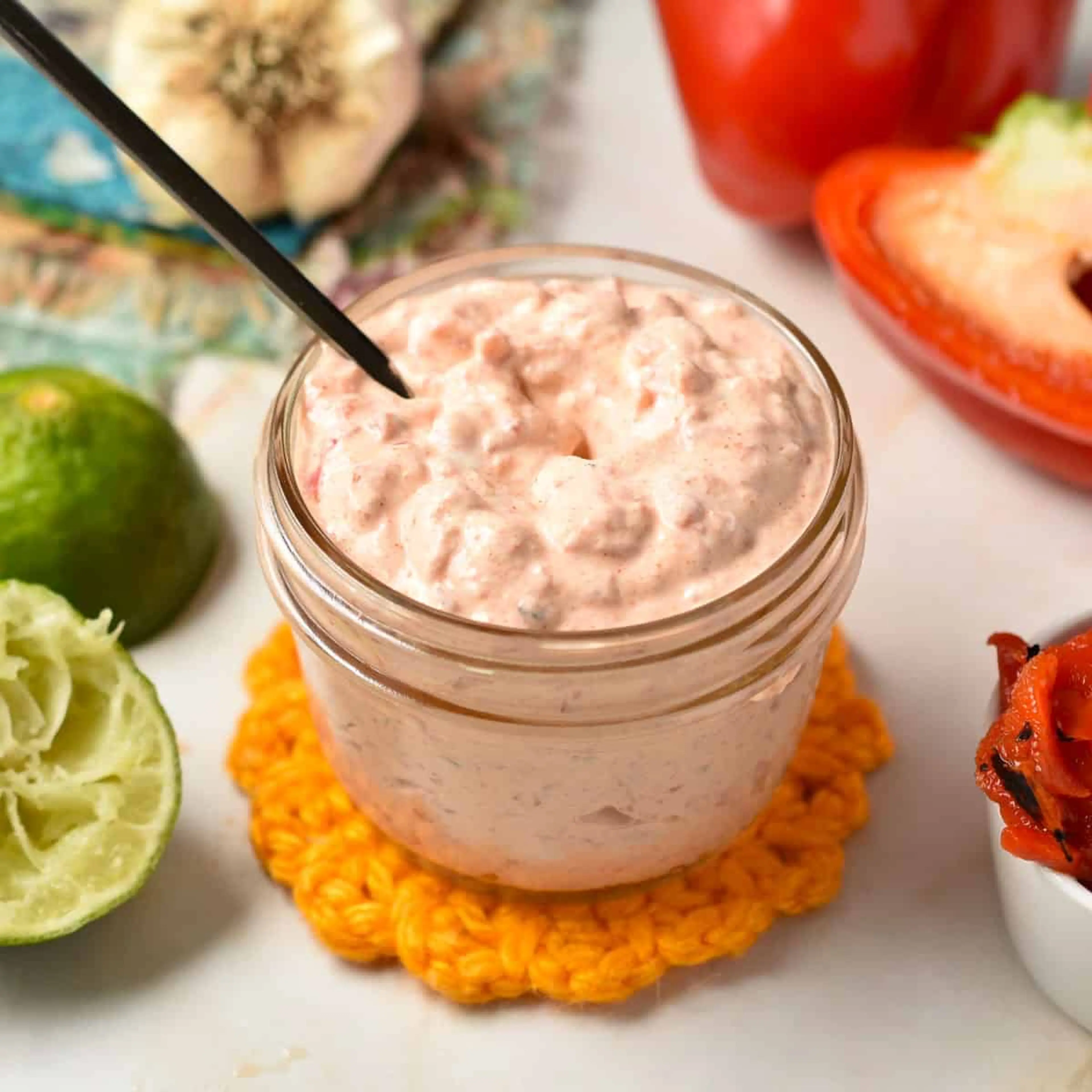 Hello Fresh Smoky Red Pepper Crema