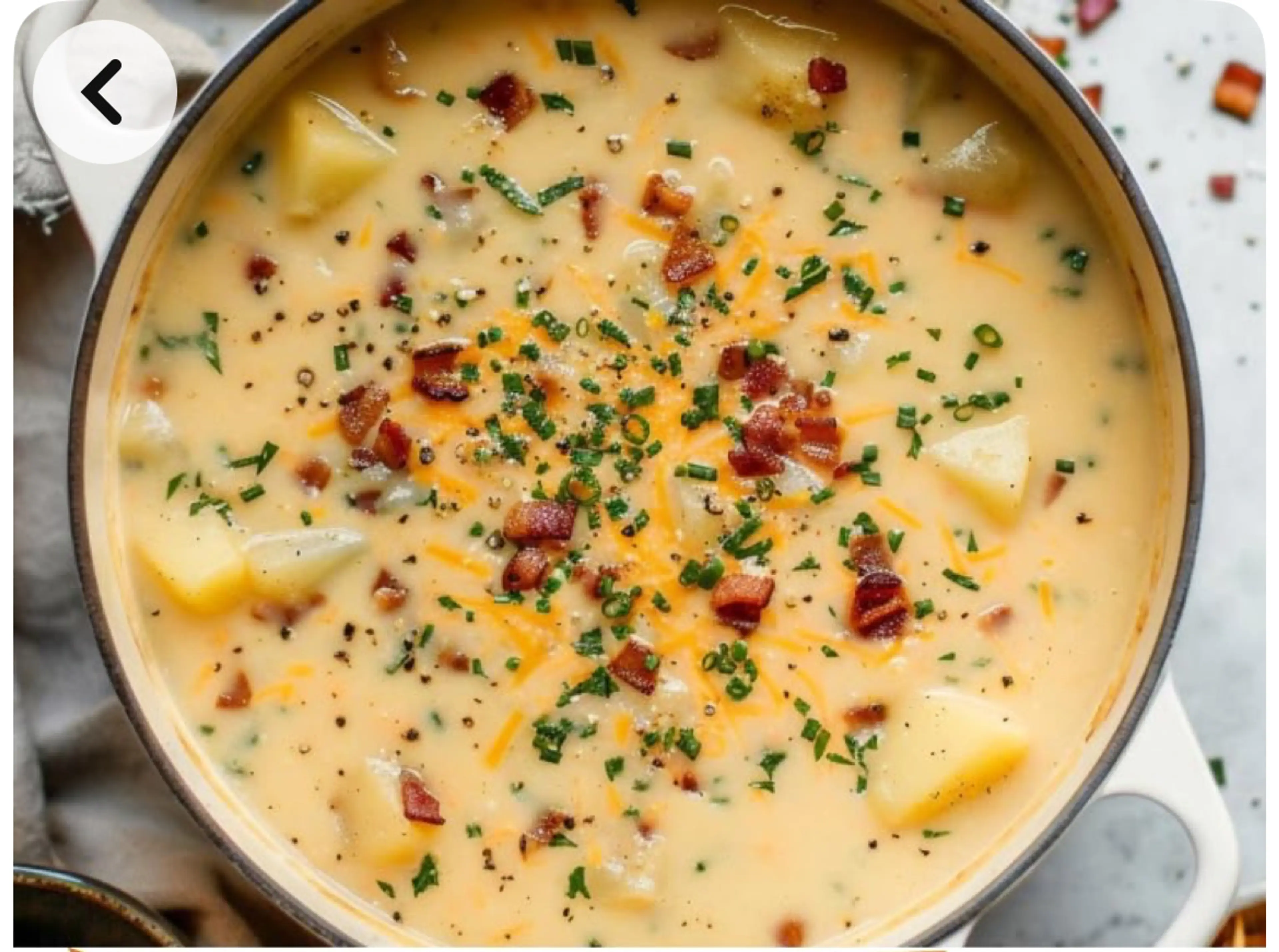Cheesy Potato Soup