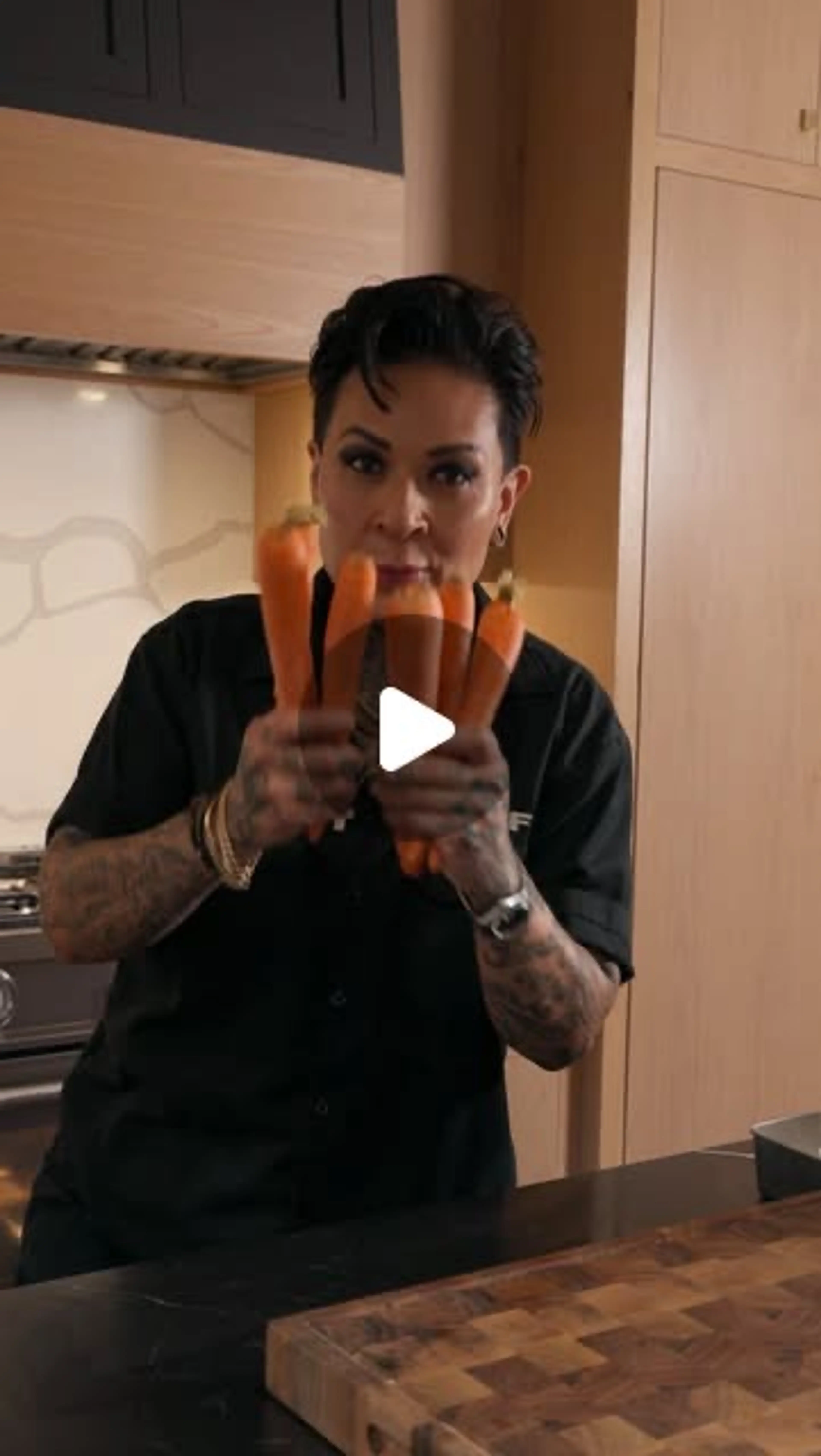 Miso Yogurt Roasted Carrots