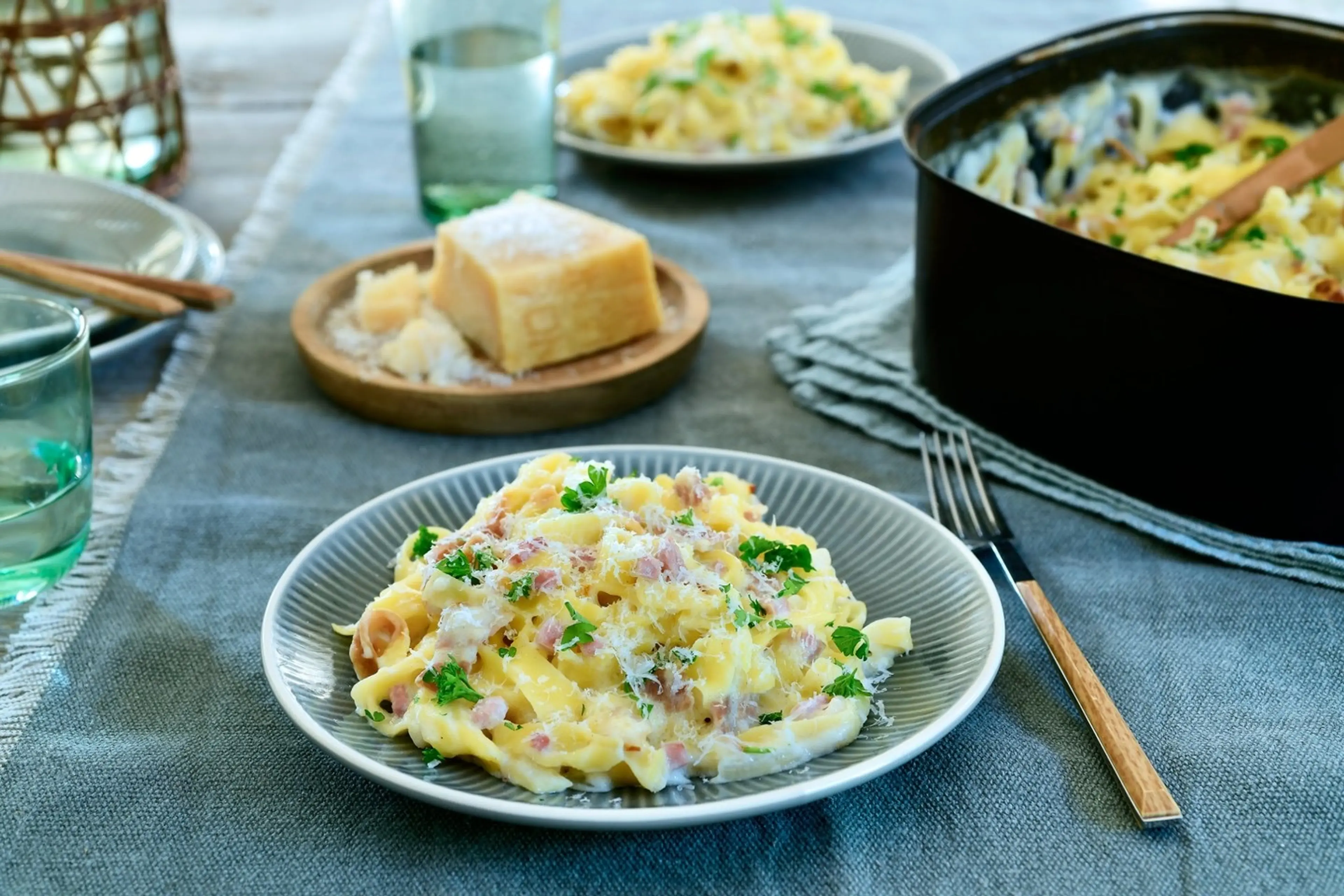 Tagliatelle Carbonara Uit De Airfryer