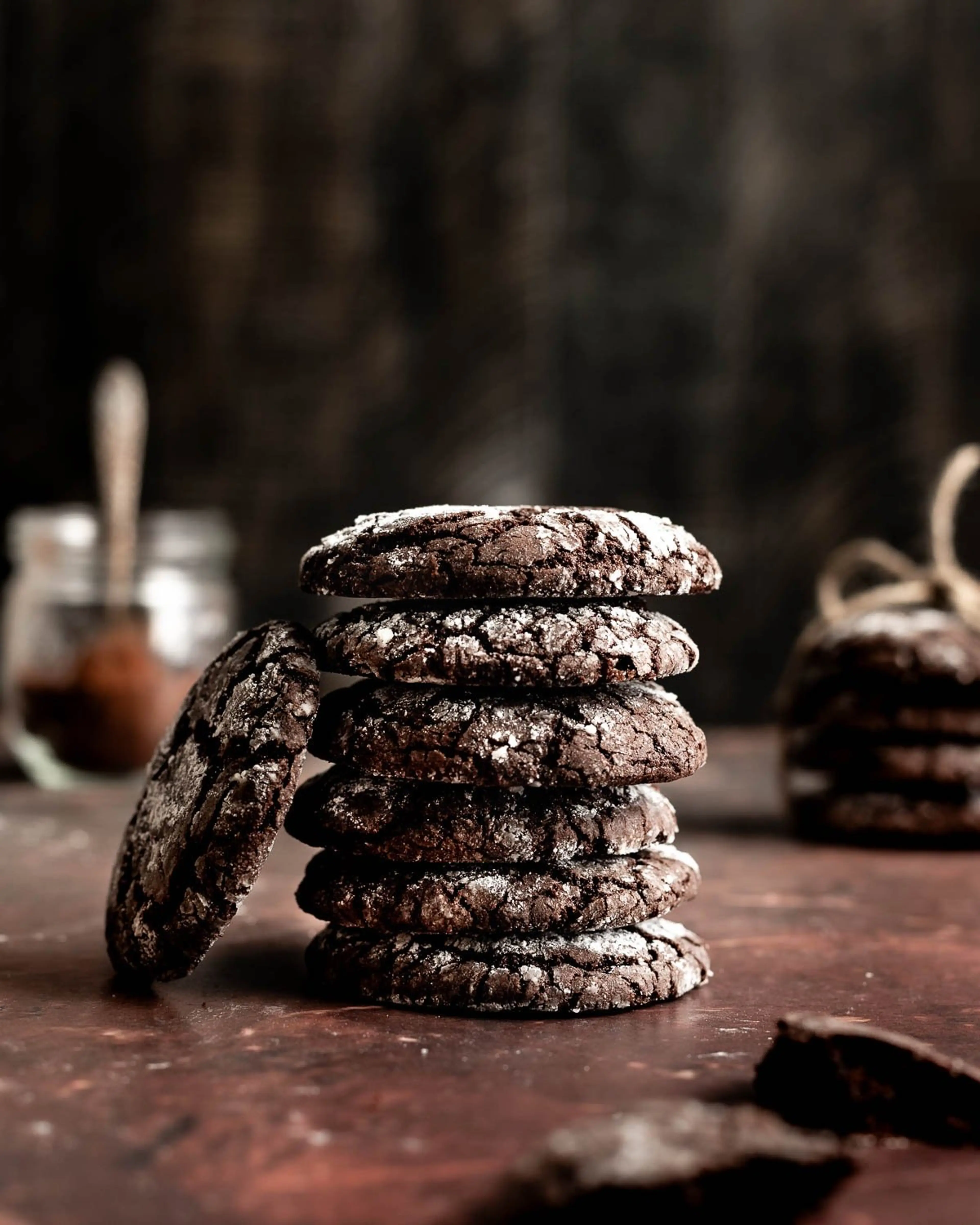 Sourdough Crinkle Cookies