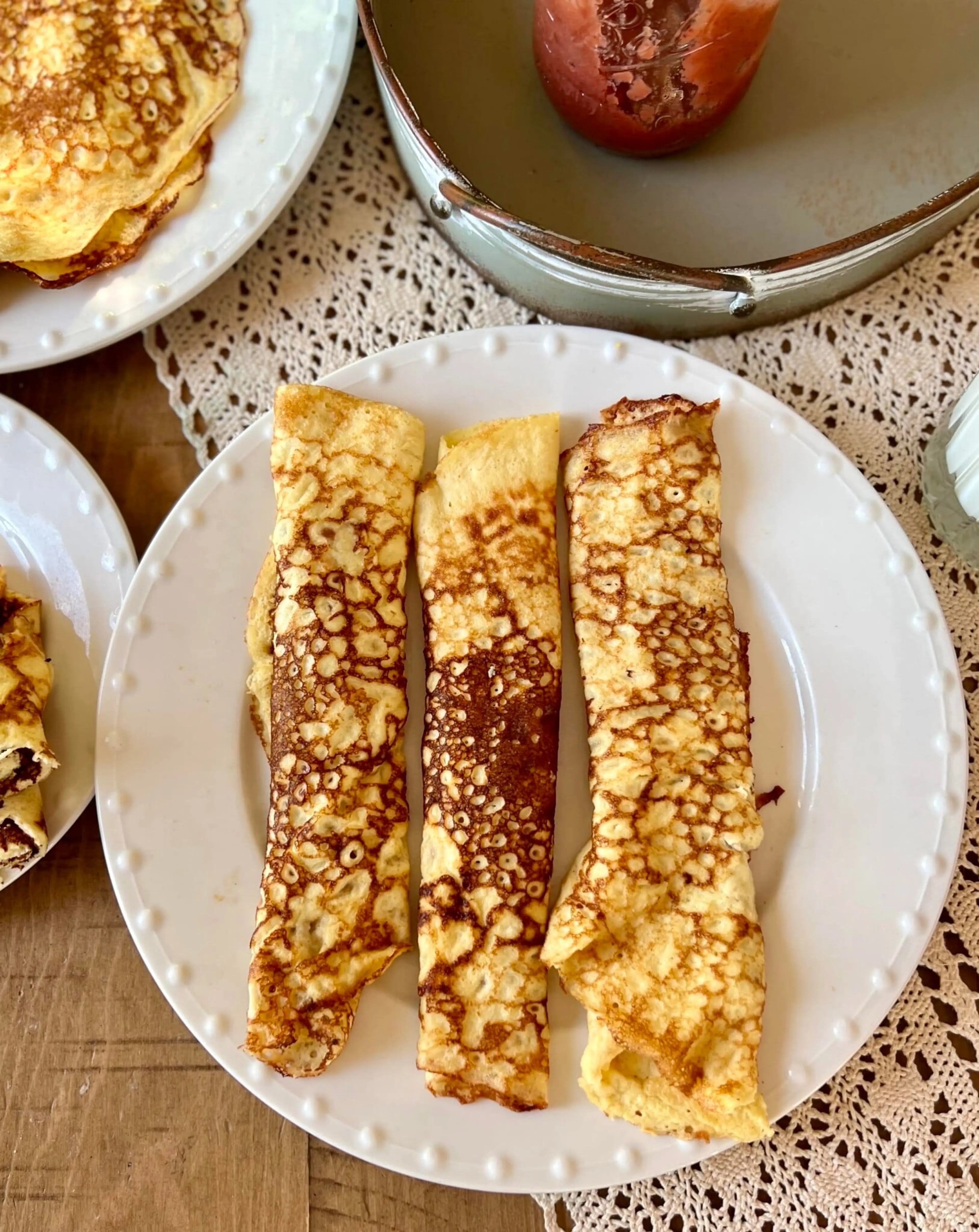 Roll-Up Sourdough Pancakes