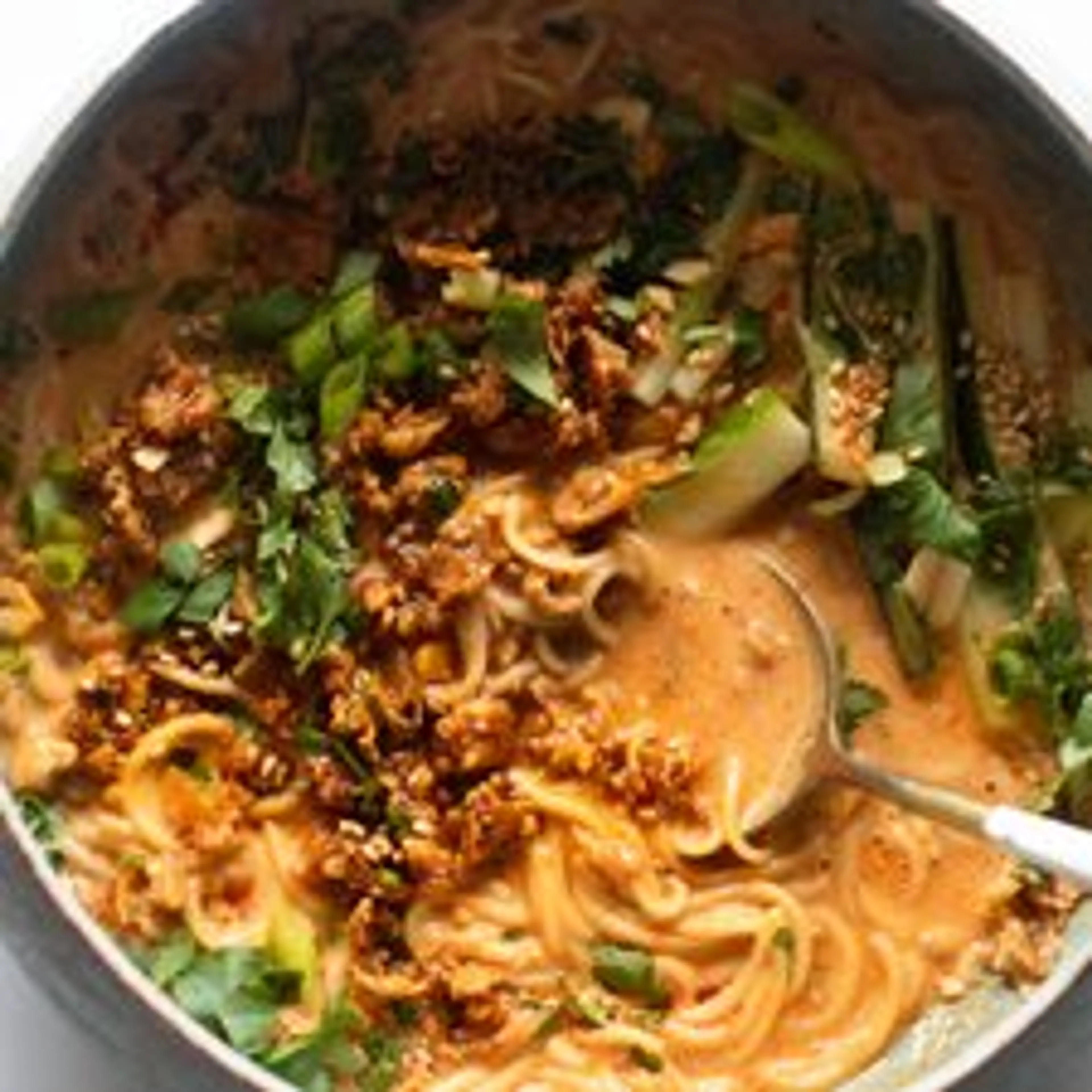 Miso Peanut Ramen Bowls