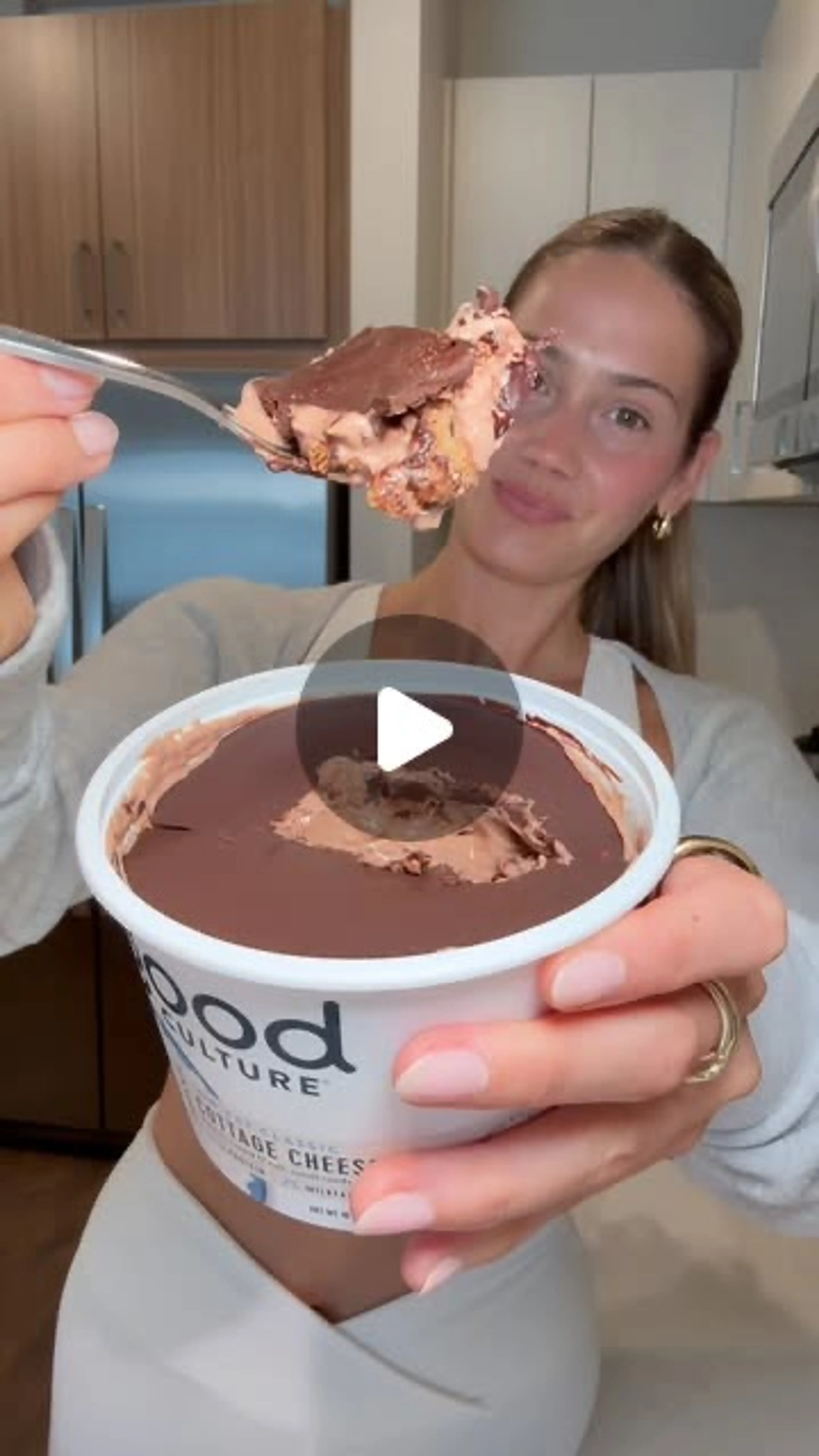 High-protein Chocolate Cookie Mousse