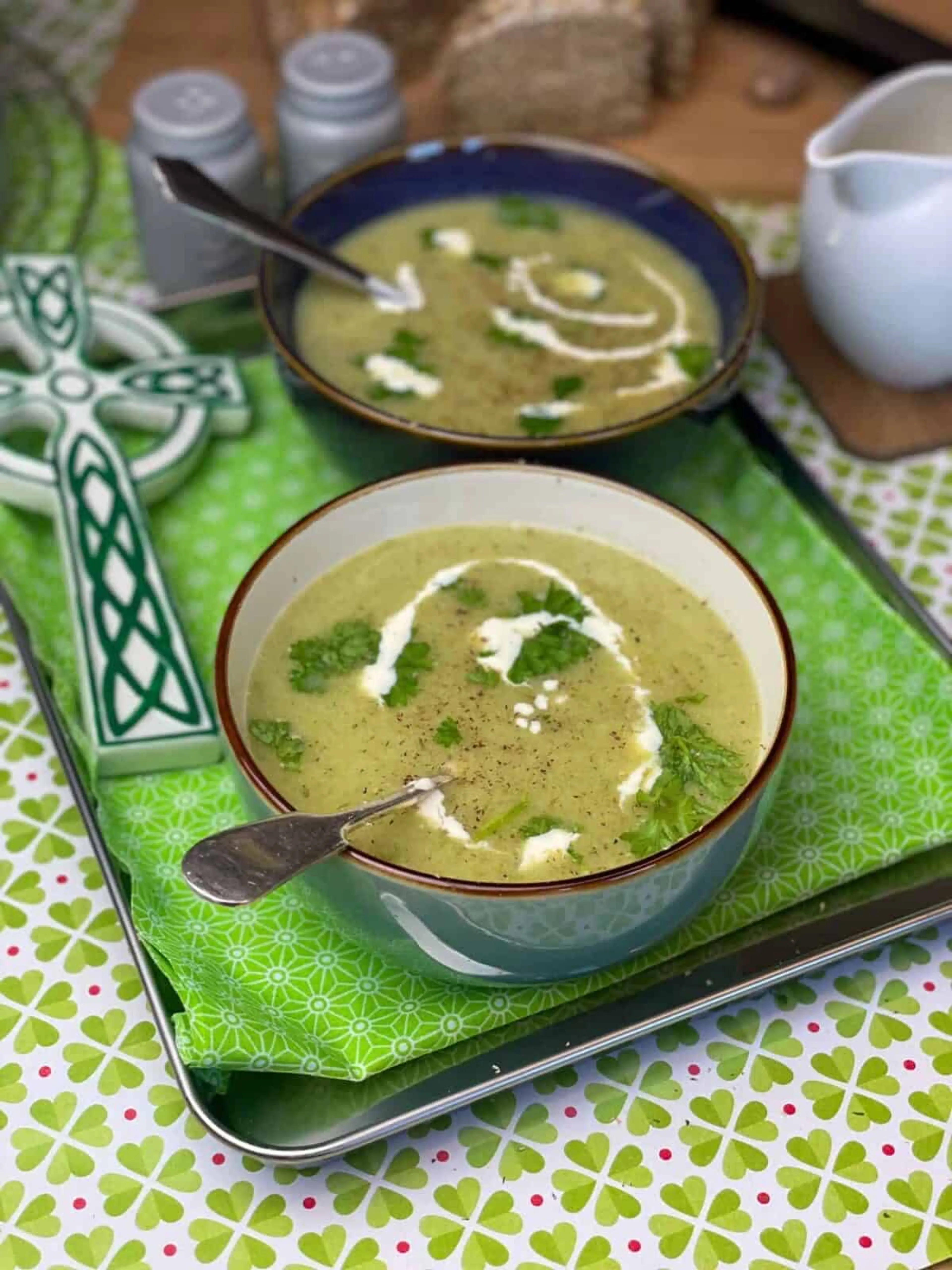 Irish Leek and Oatmeal Broth