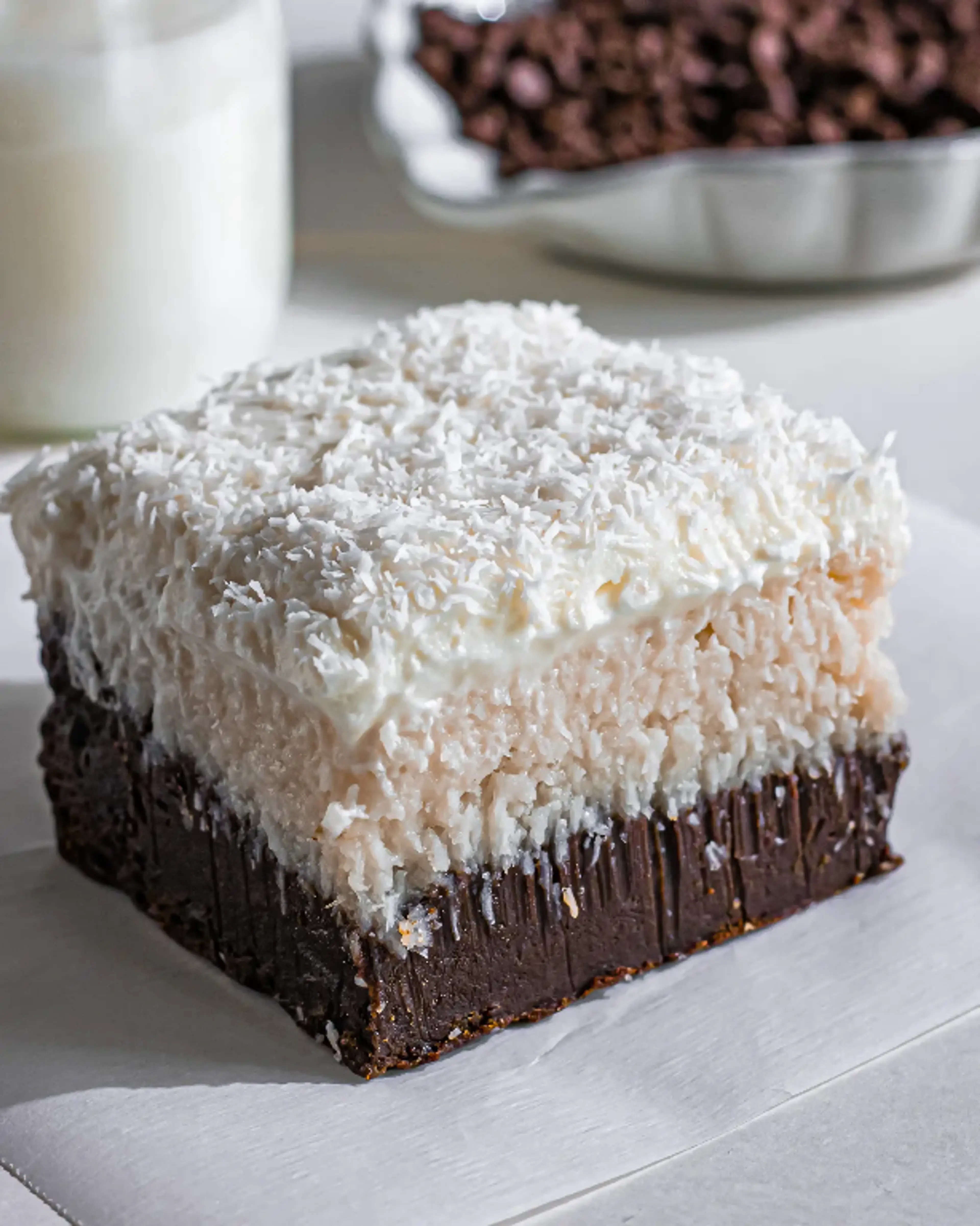 Coconut Cream Brownies