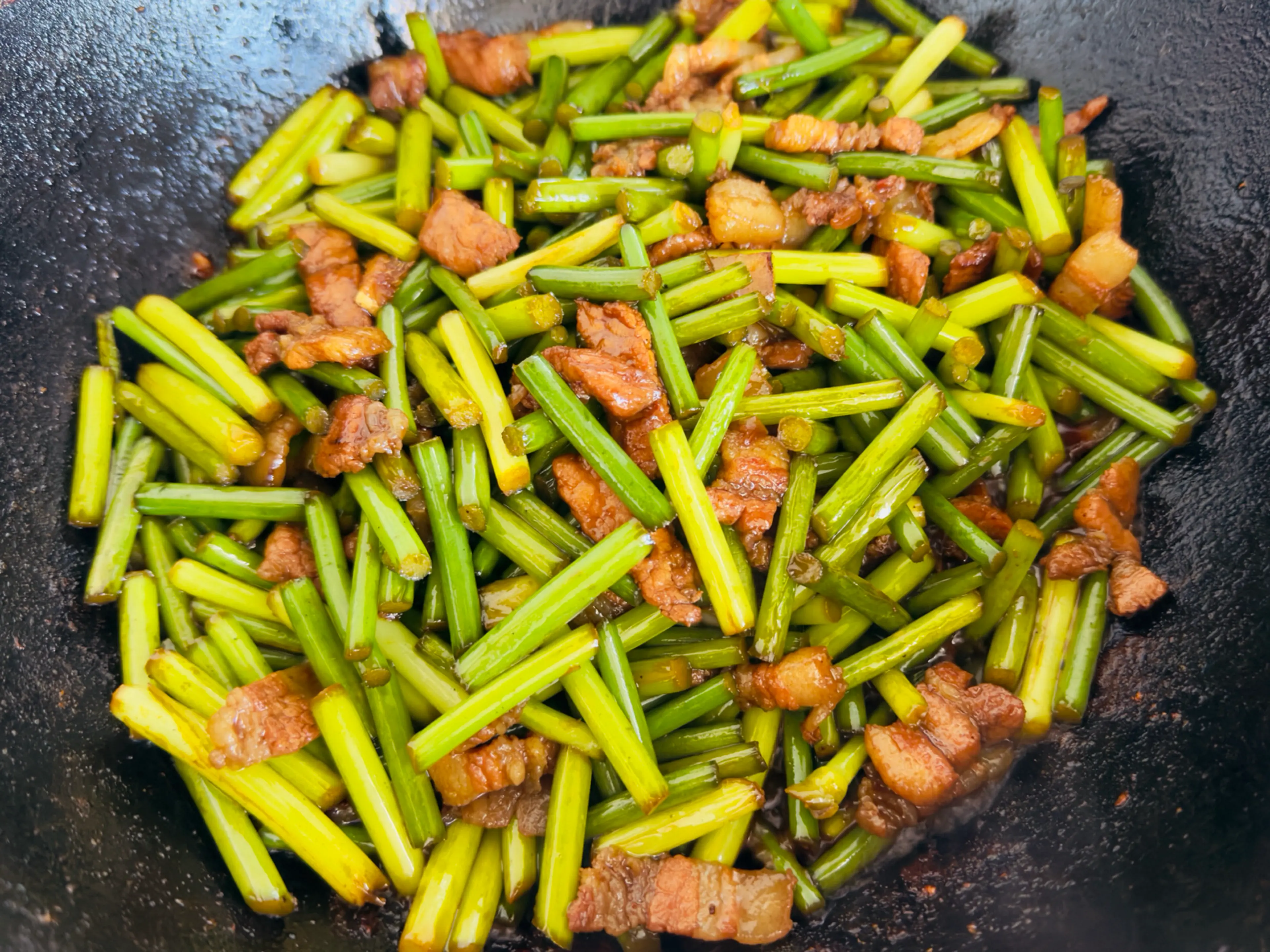 蒜薹炒肉