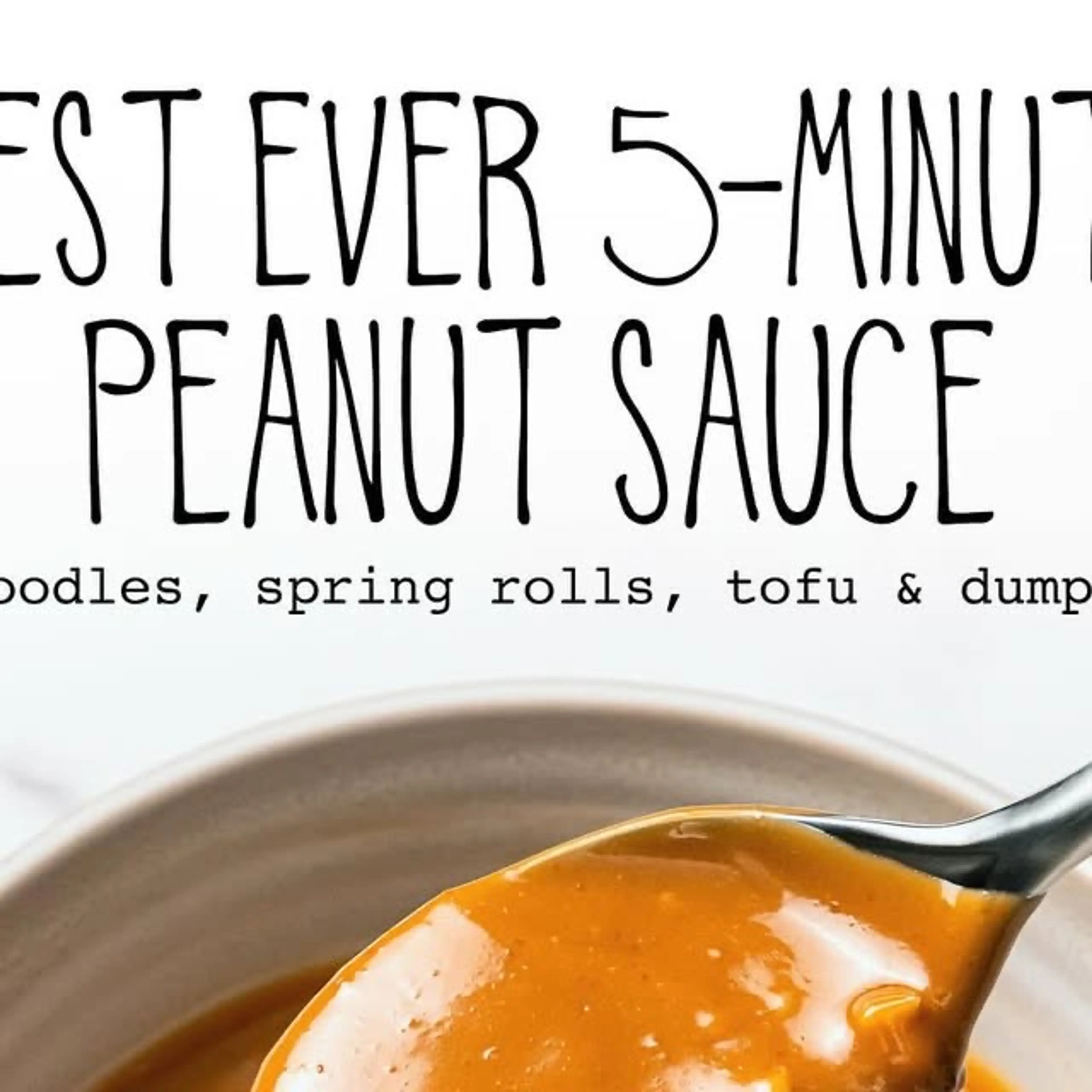 Peanut Sauce