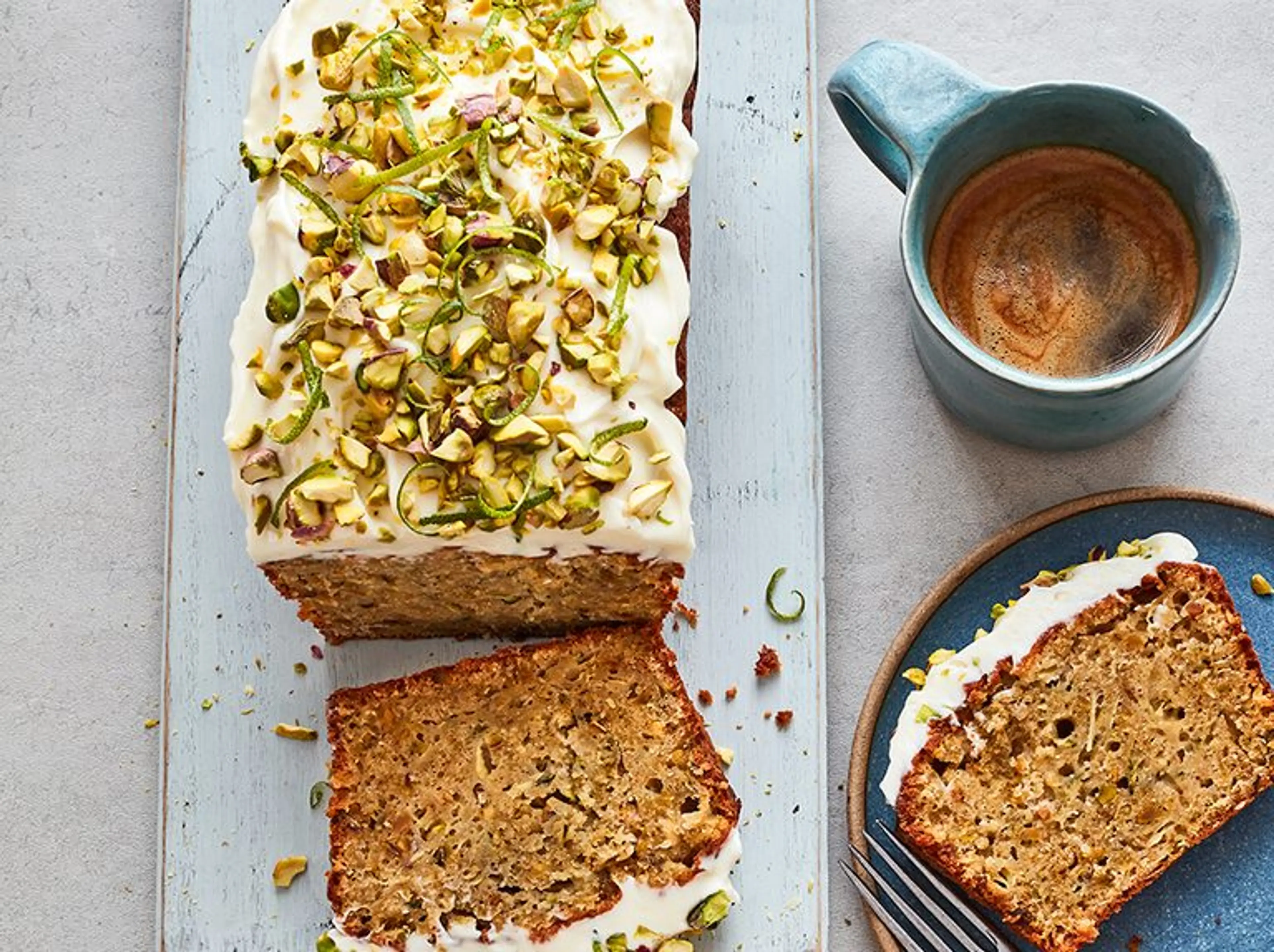 Courgette & lime cake