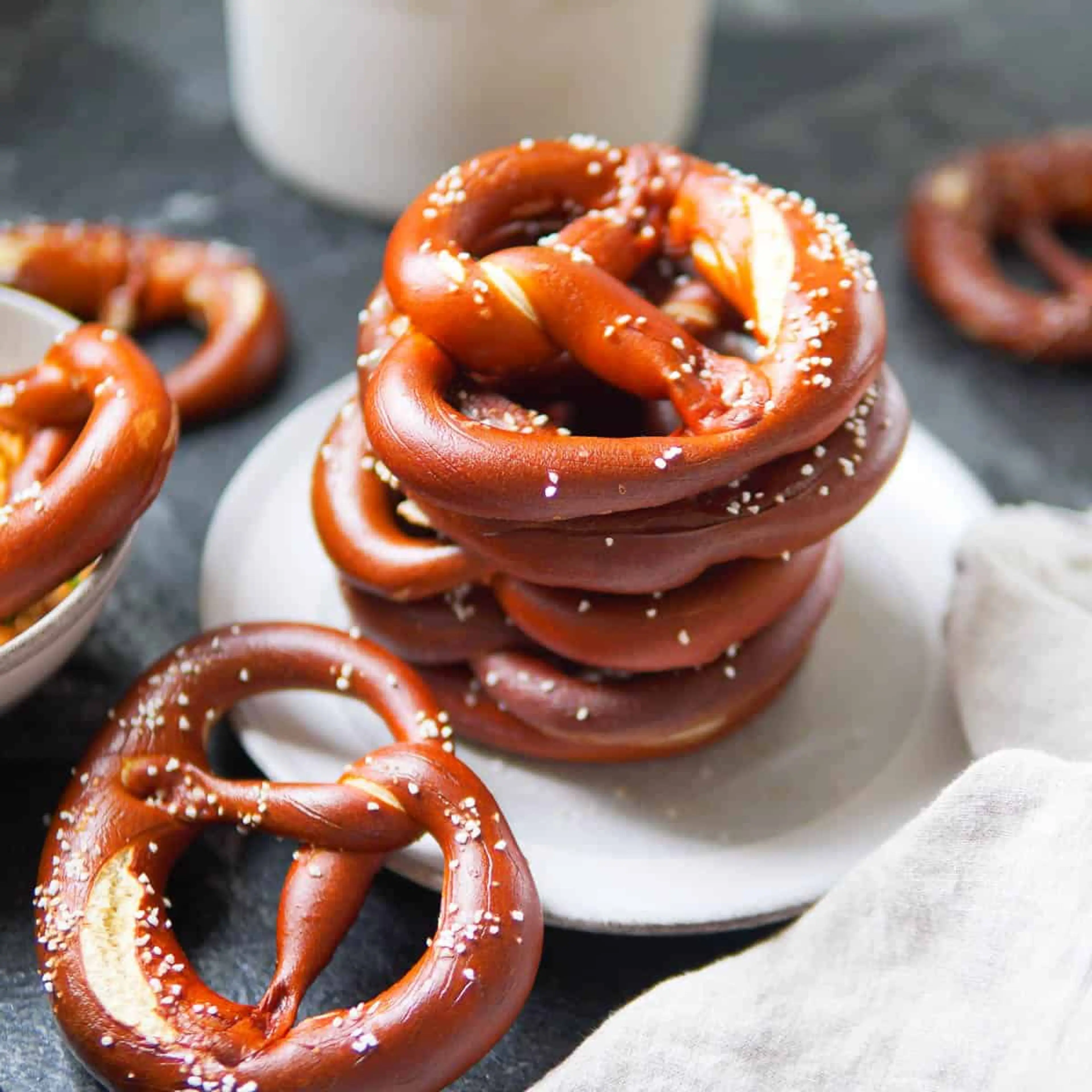 Homemade Soft German Pretzels (Brezeln)