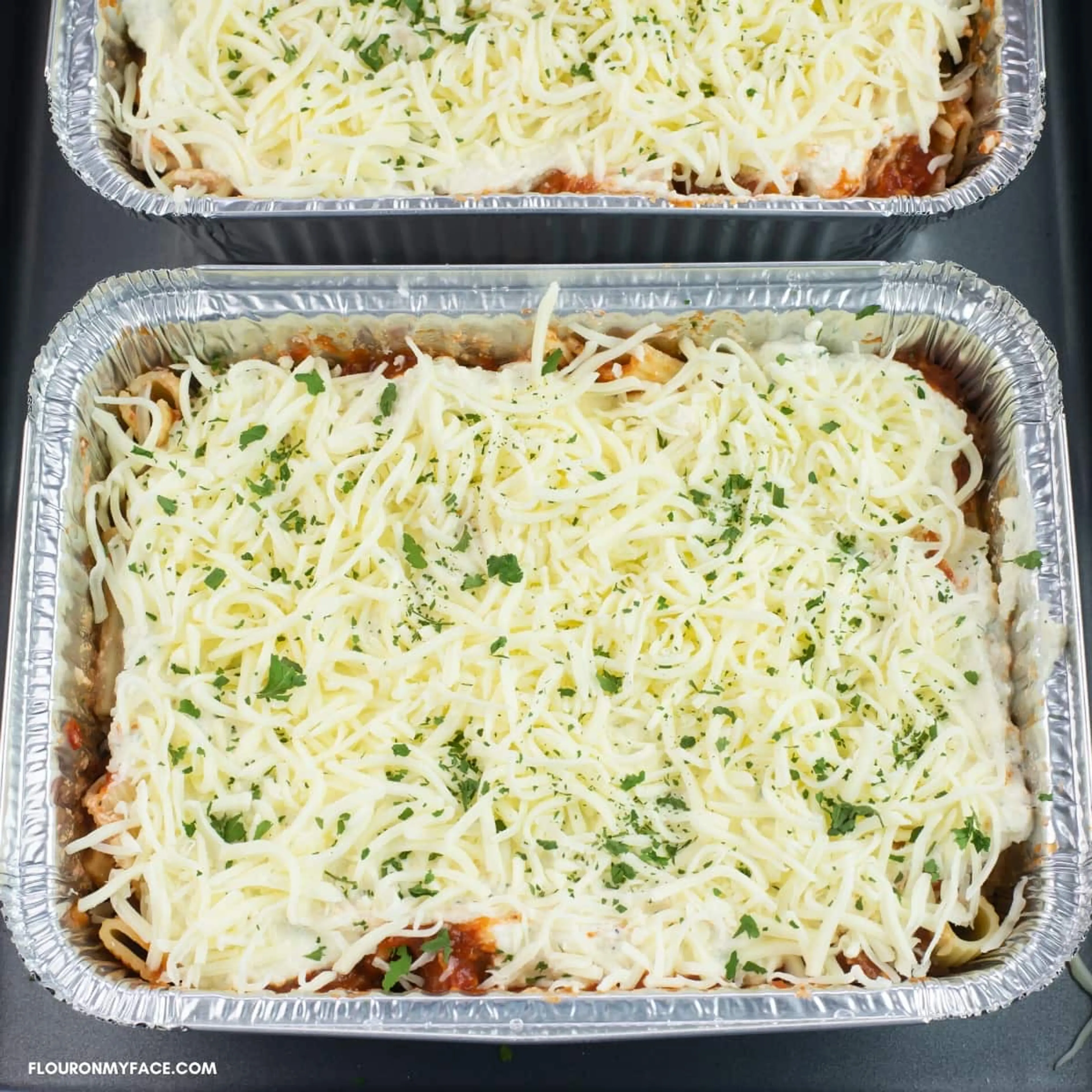 Freezer Meal Baked Ziti