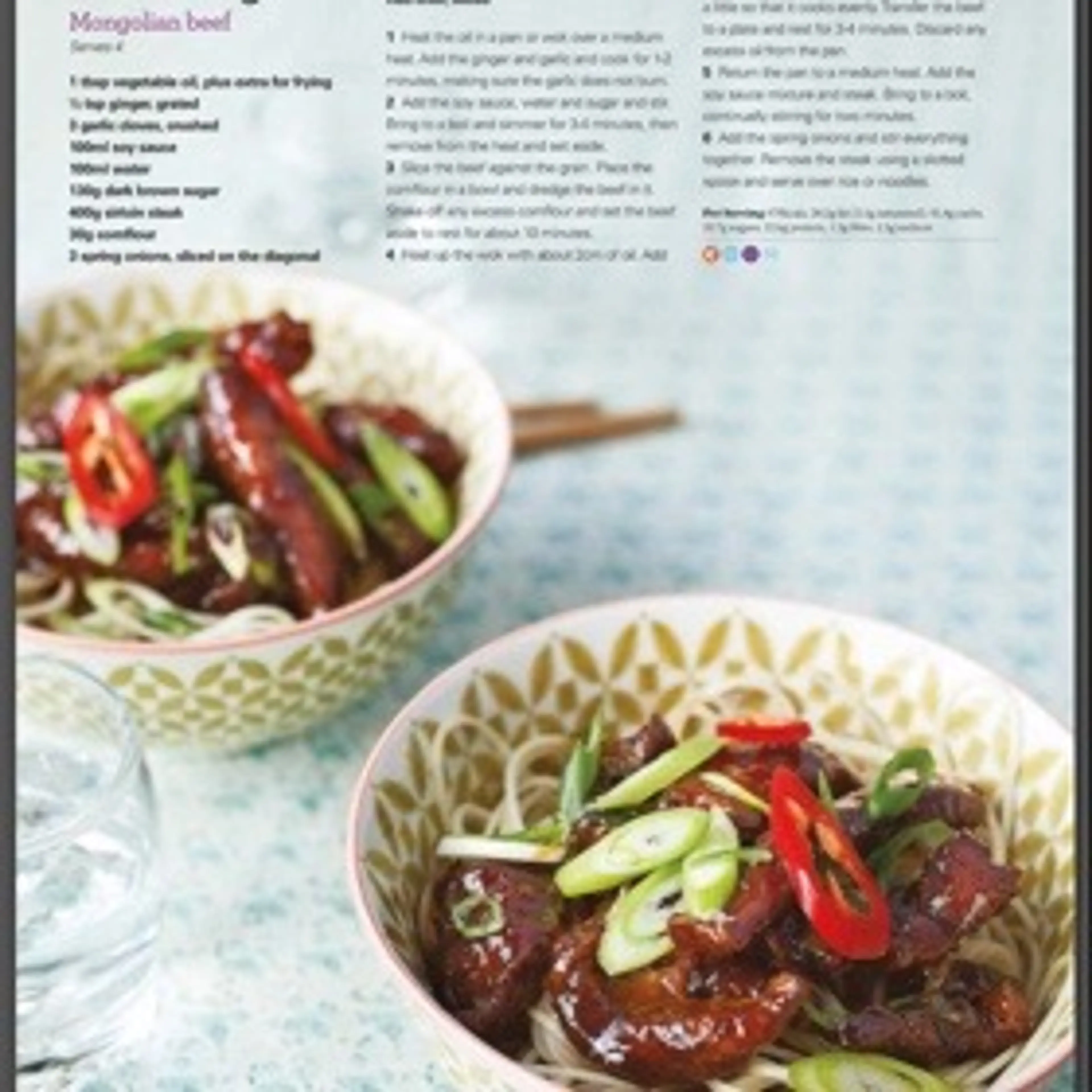 Mongolian beef