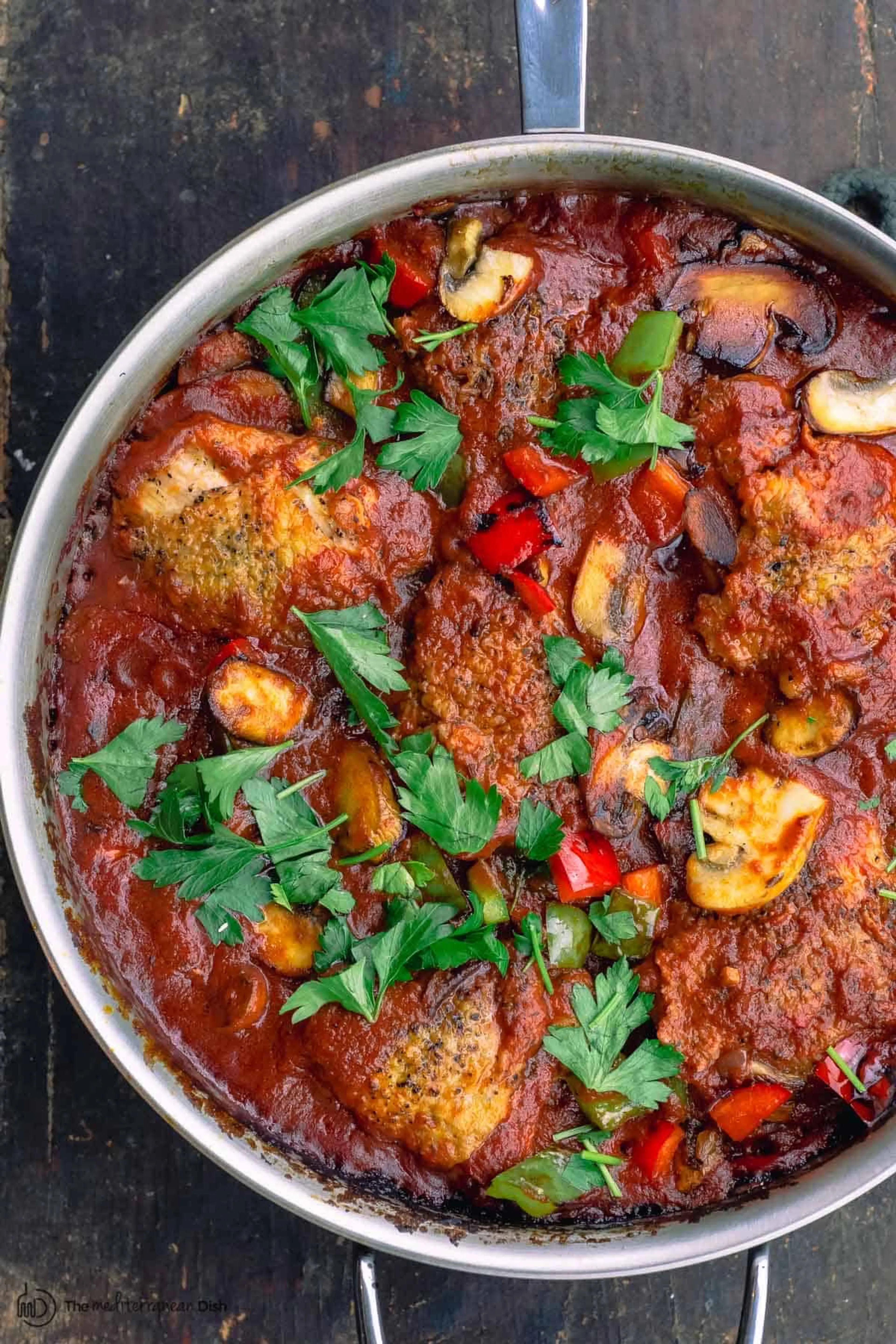 Easy Chicken Cacciatore Recipe