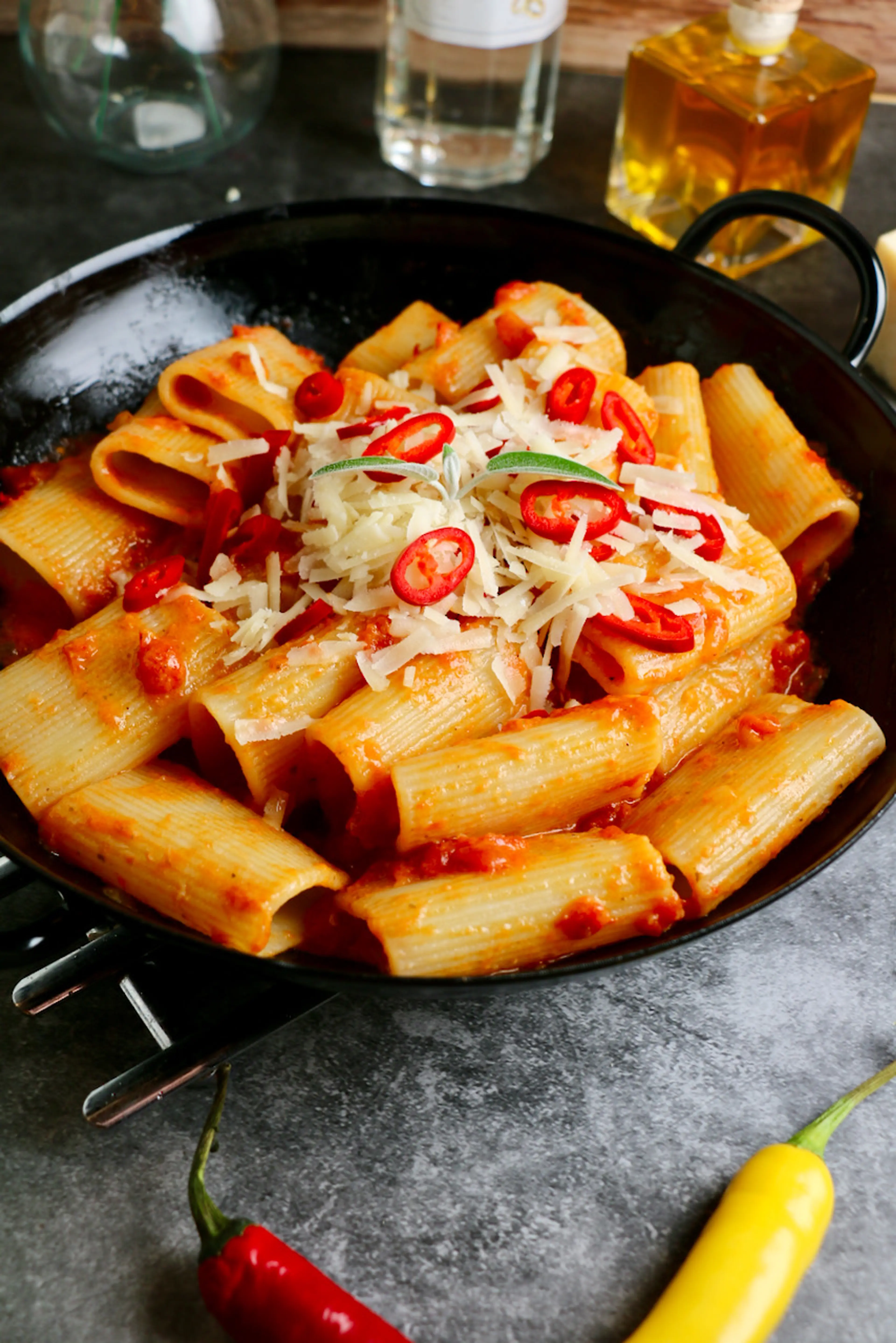 Spicy Rigatoni