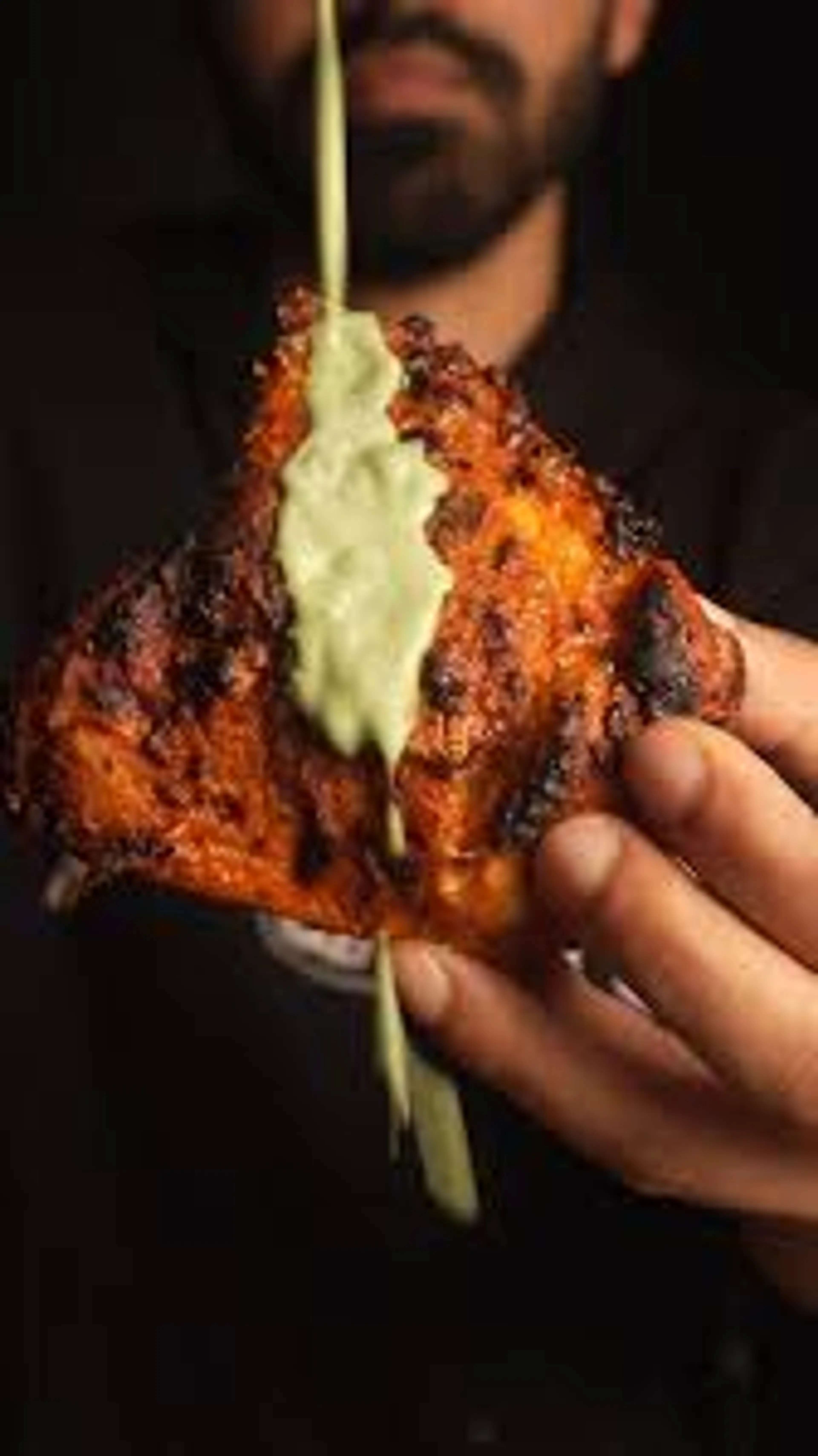Tandoori Chicken w/ Green Chutney Sauce