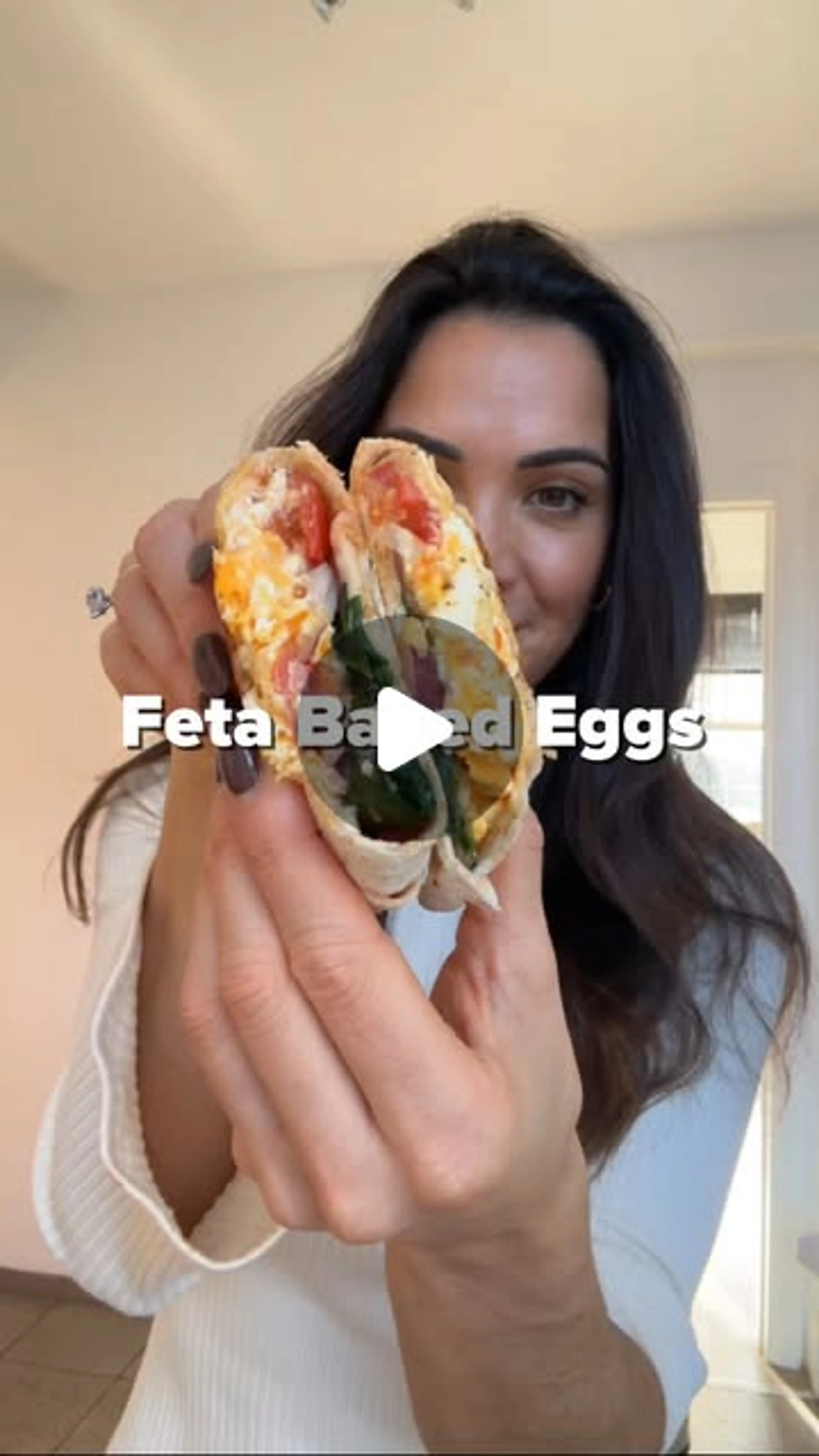Feta Baked Eggs
