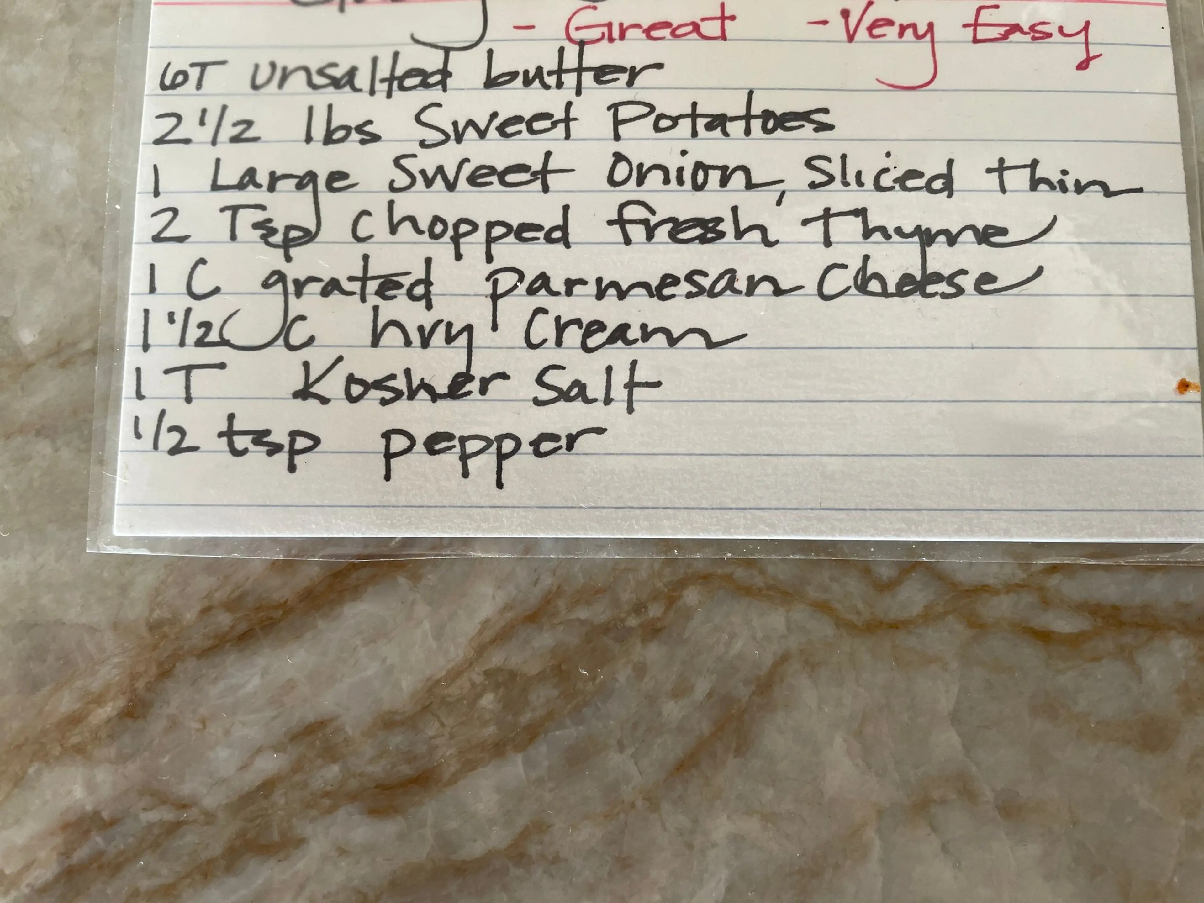 Erika’s Sweet Potatoes